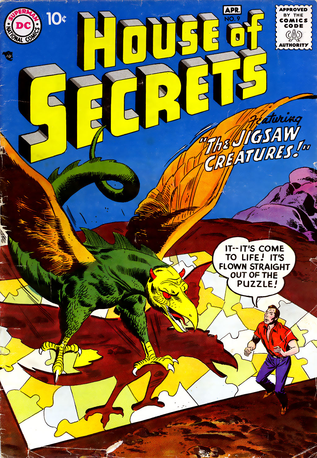 Read online House of Secrets (1956) comic -  Issue #9 - 1