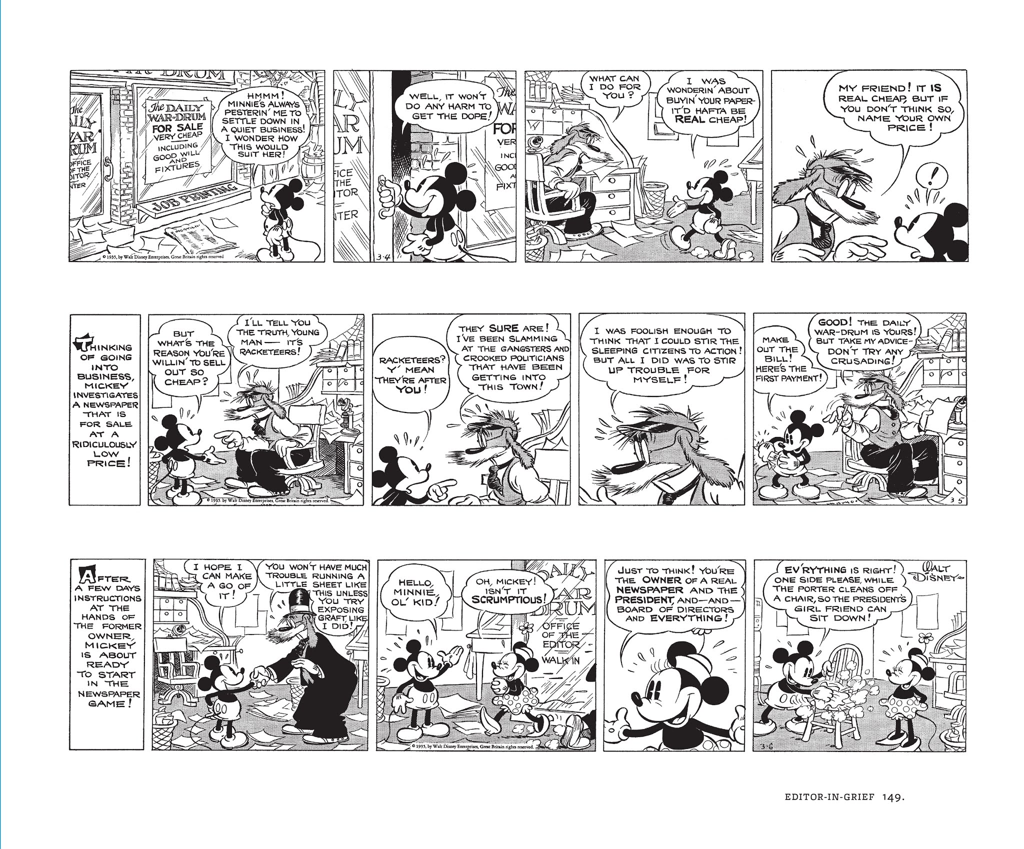 Read online Walt Disney's Mickey Mouse by Floyd Gottfredson comic -  Issue # TPB 3 (Part 2) - 49