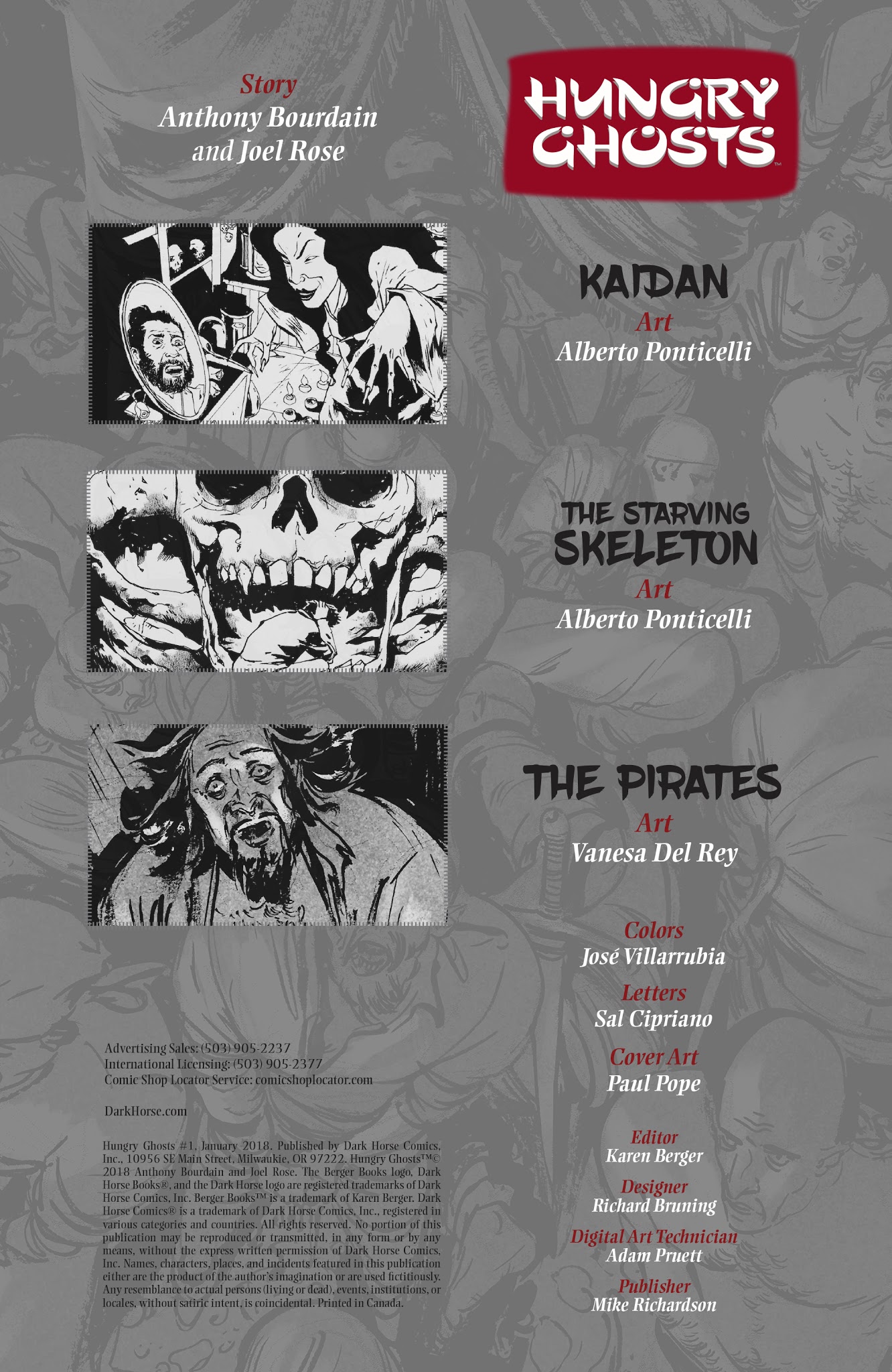 Read online Hungry Ghosts comic -  Issue #1 - 2