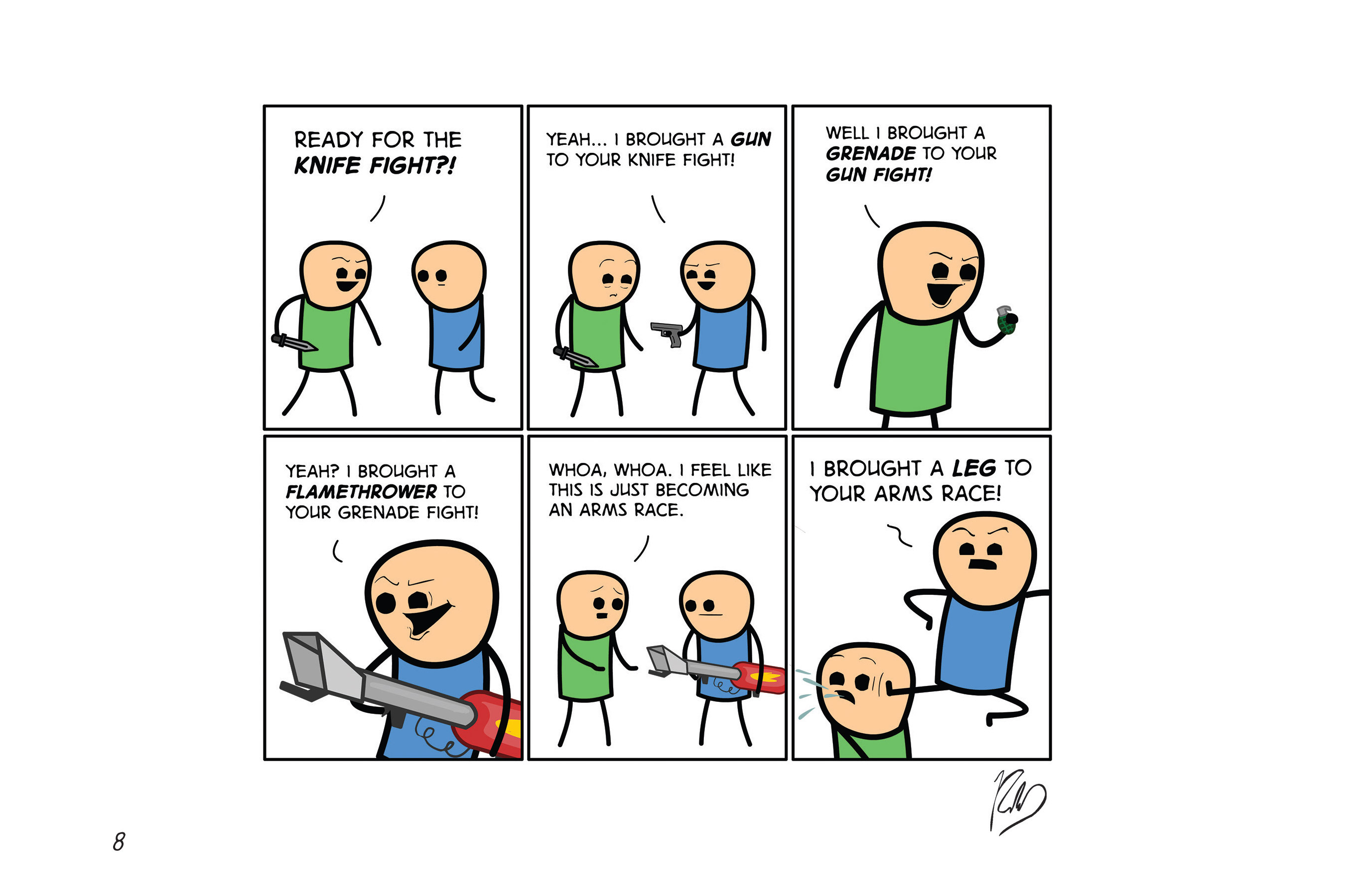 Read online Cyanide & Happiness: Stab Factory comic -  Issue # TPB - 8