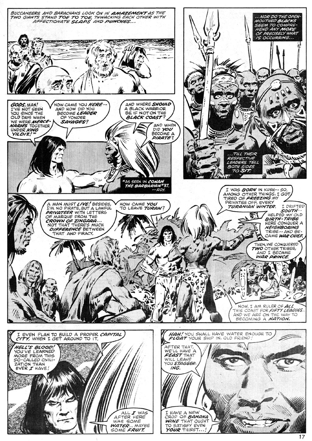 Read online The Savage Sword Of Conan comic -  Issue #41 - 17