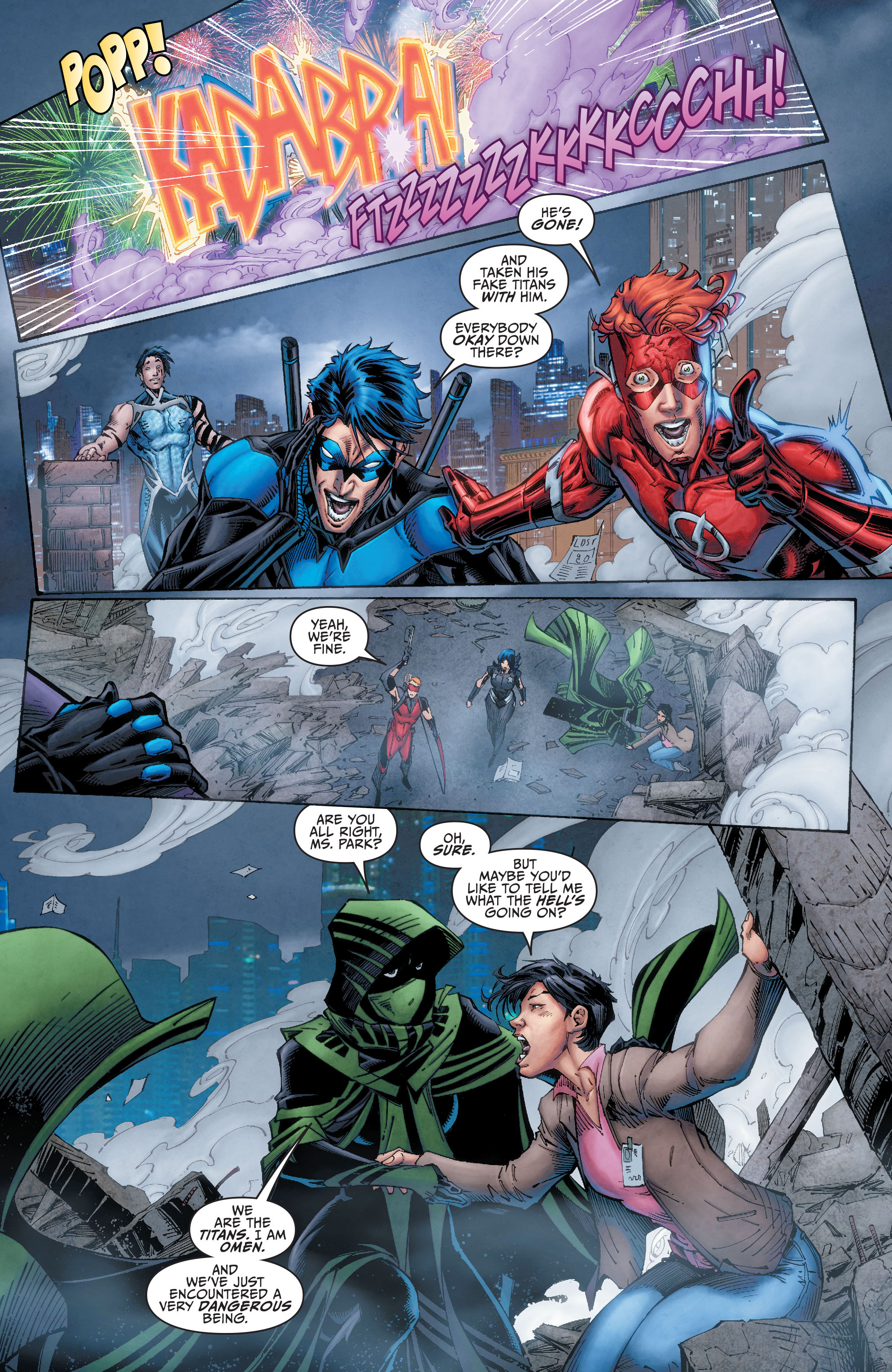 Read online Titans (2016) comic -  Issue #3 - 8