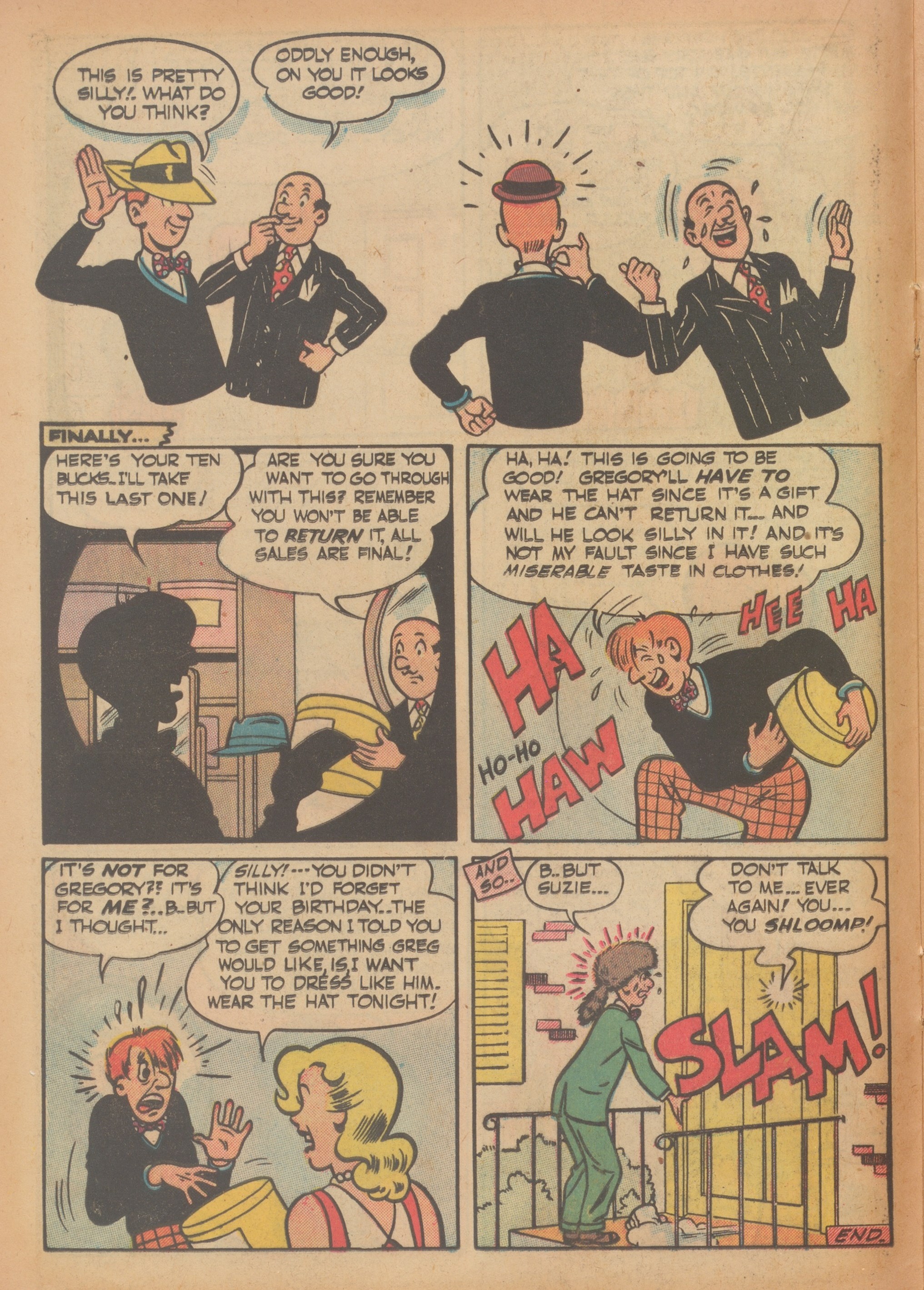 Read online Suzie Comics comic -  Issue #87 - 22