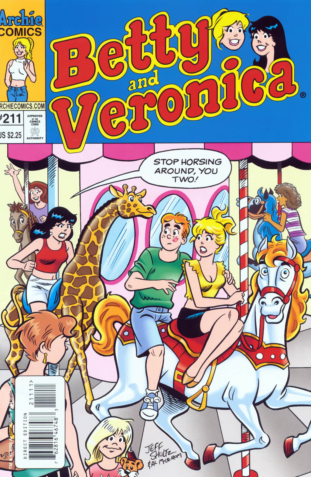 Read online Betty and Veronica (1987) comic -  Issue #211 - 1