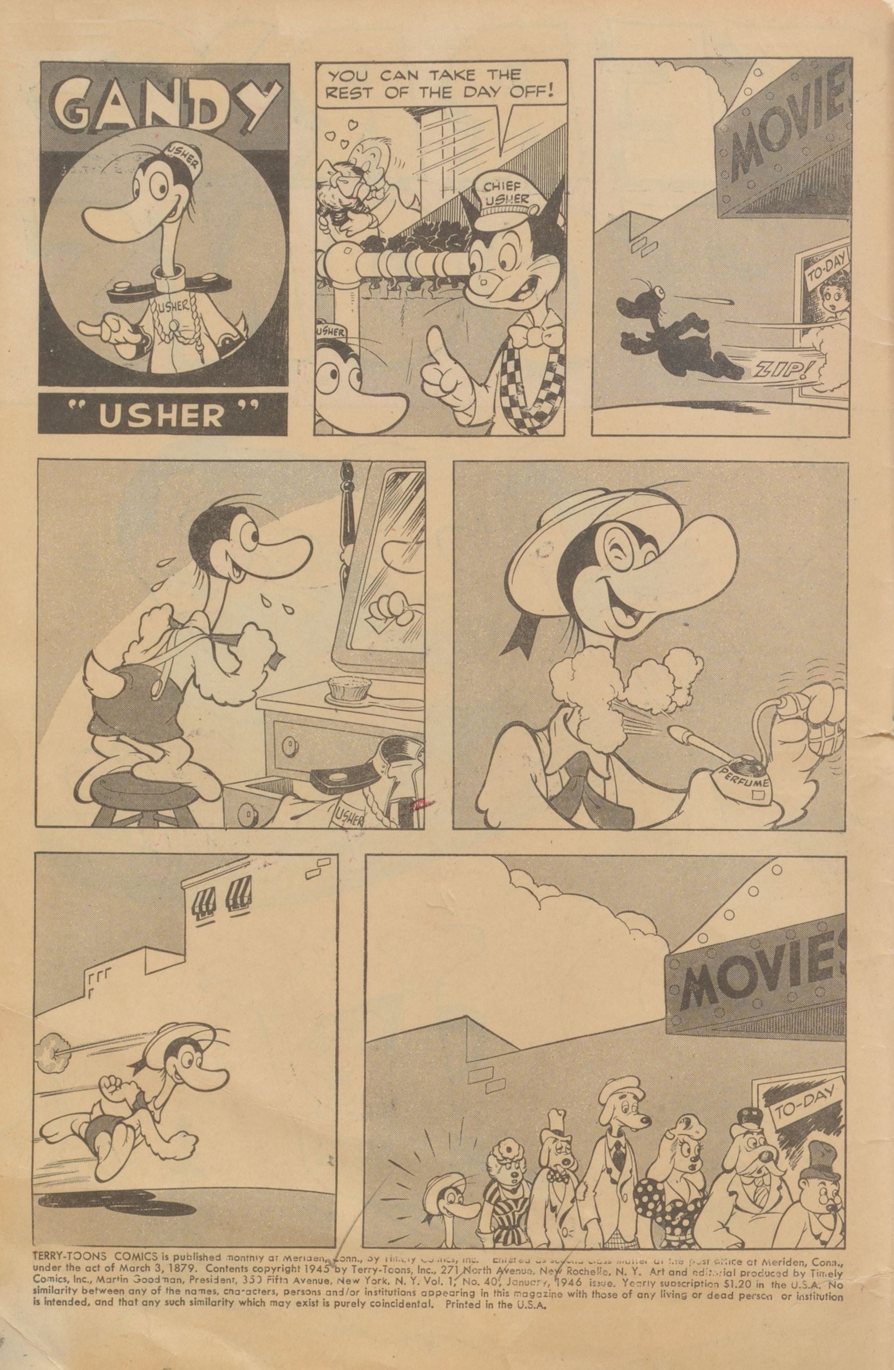 Read online Terry-Toons Comics comic -  Issue #40 - 2