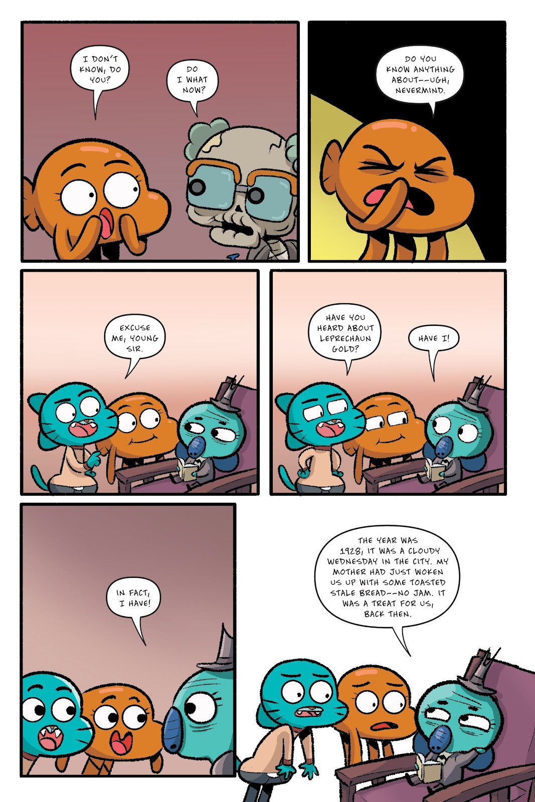The Amazing World of Gumball: The Storm issue TPB - Page 138