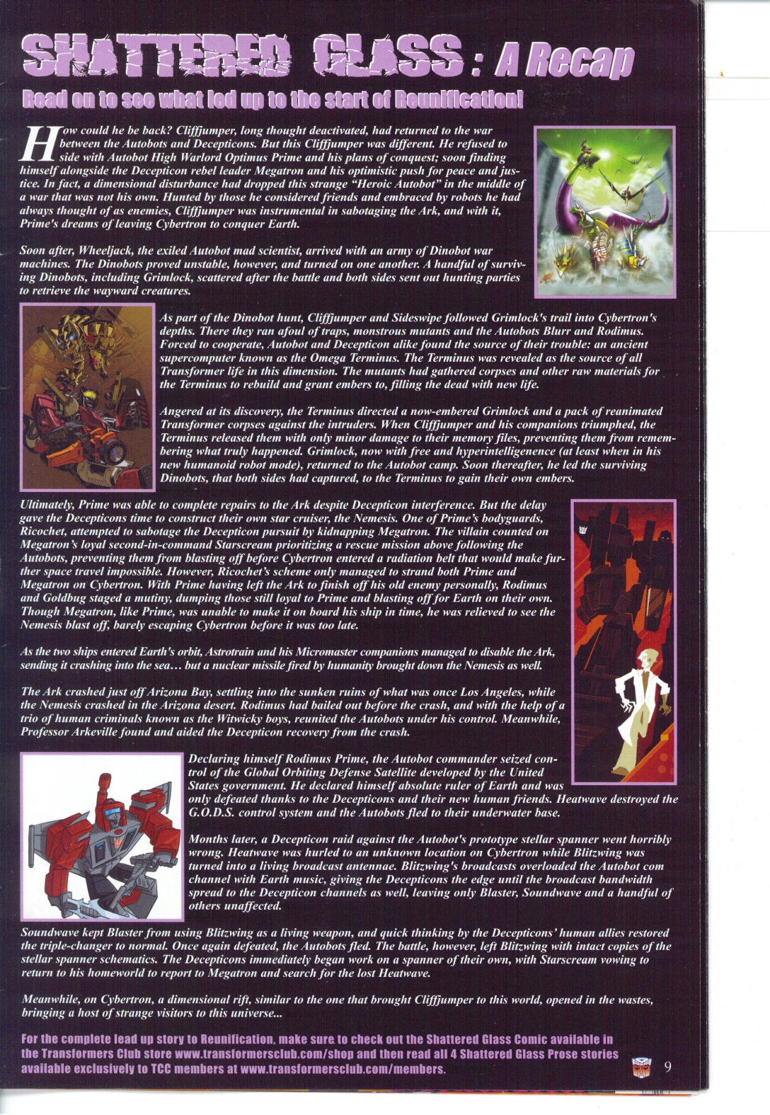 Read online Transformers: Collectors' Club comic -  Issue #27 - 9