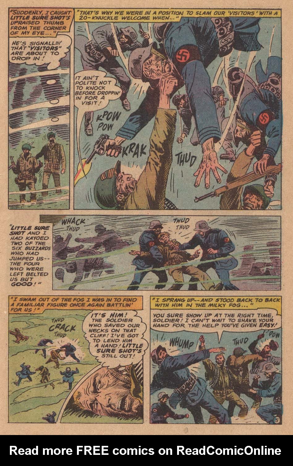Read online Star Spangled War Stories (1952) comic -  Issue #157 - 6