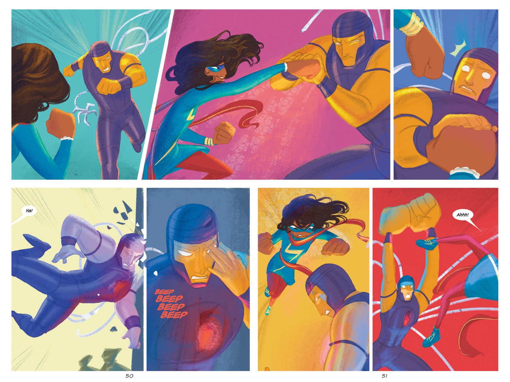 Read online Ms. Marvel: Stretched Thin comic -  Issue # TPB - 54