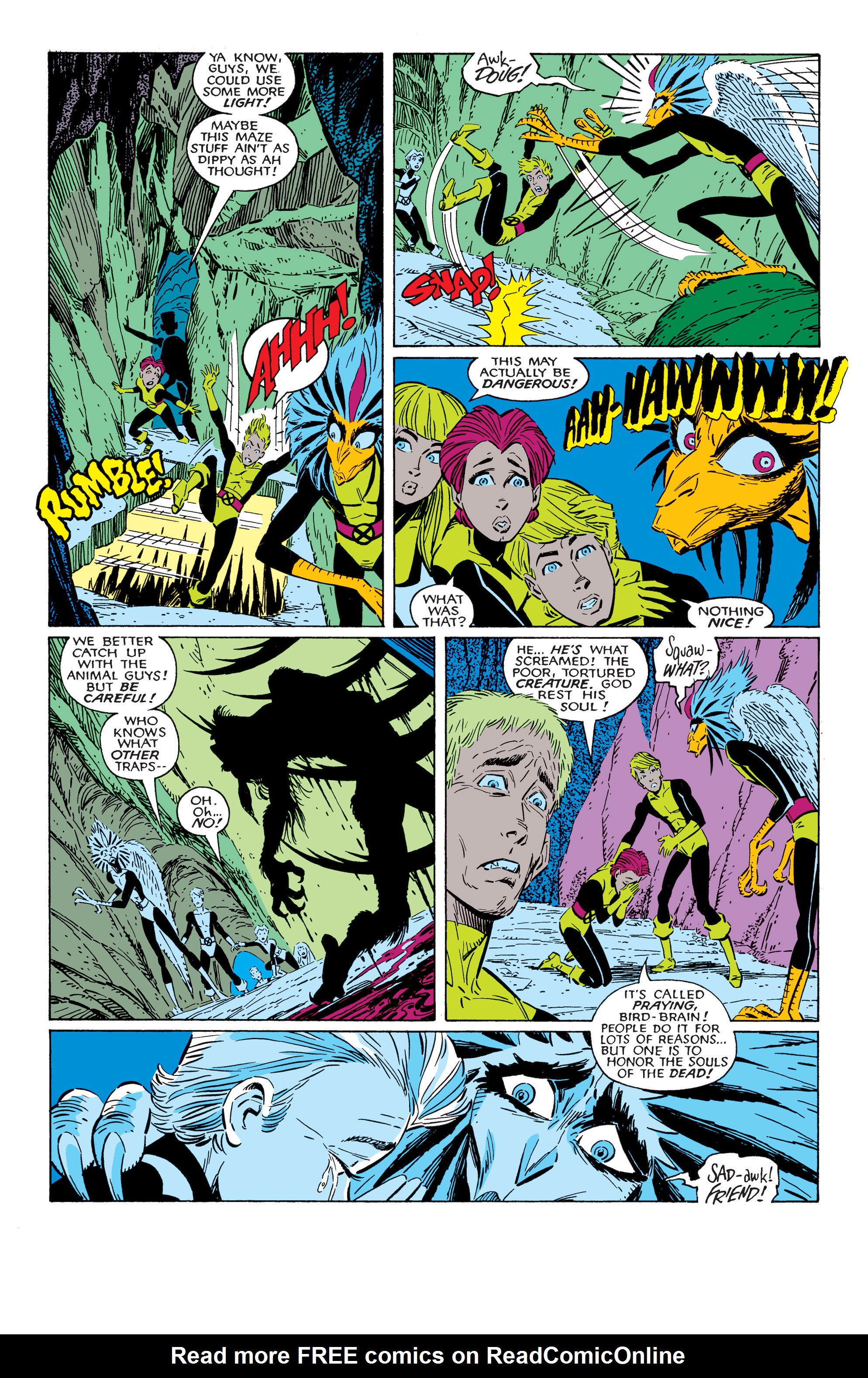 Read online X-Men Milestones: Fall of the Mutants comic -  Issue # TPB (Part 2) - 5