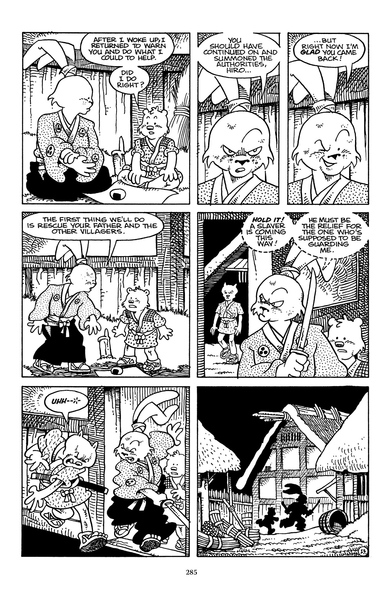 Read online The Usagi Yojimbo Saga comic -  Issue # TPB 1 - 280