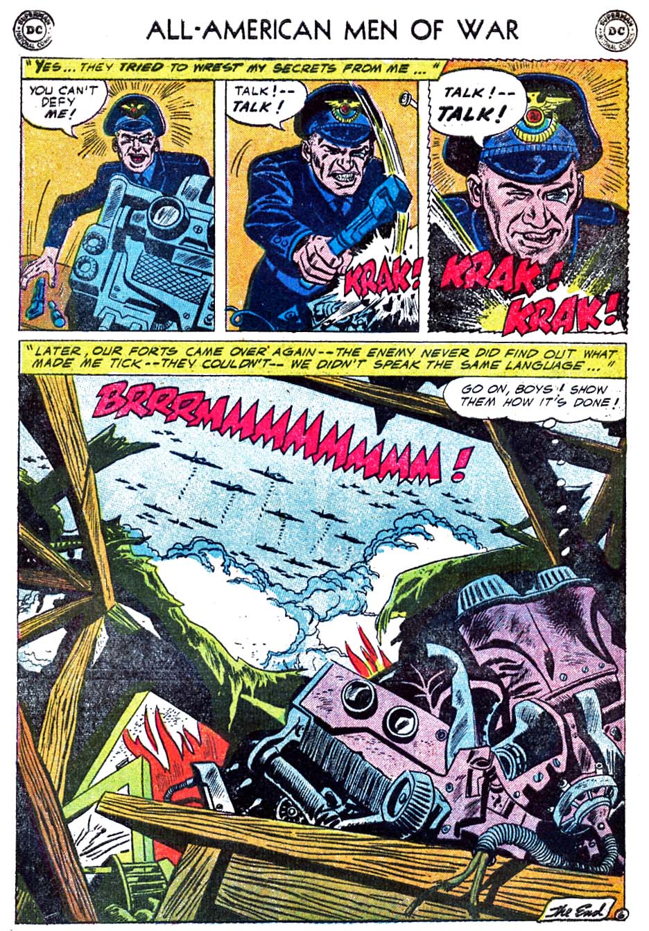 Read online All-American Men of War comic -  Issue #32 - 32