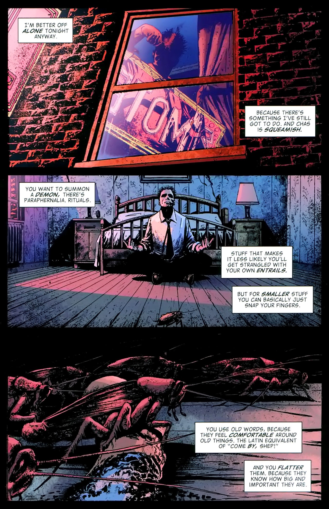 Read online John Constantine Hellblazer: All His Engines comic -  Issue # Full - 70