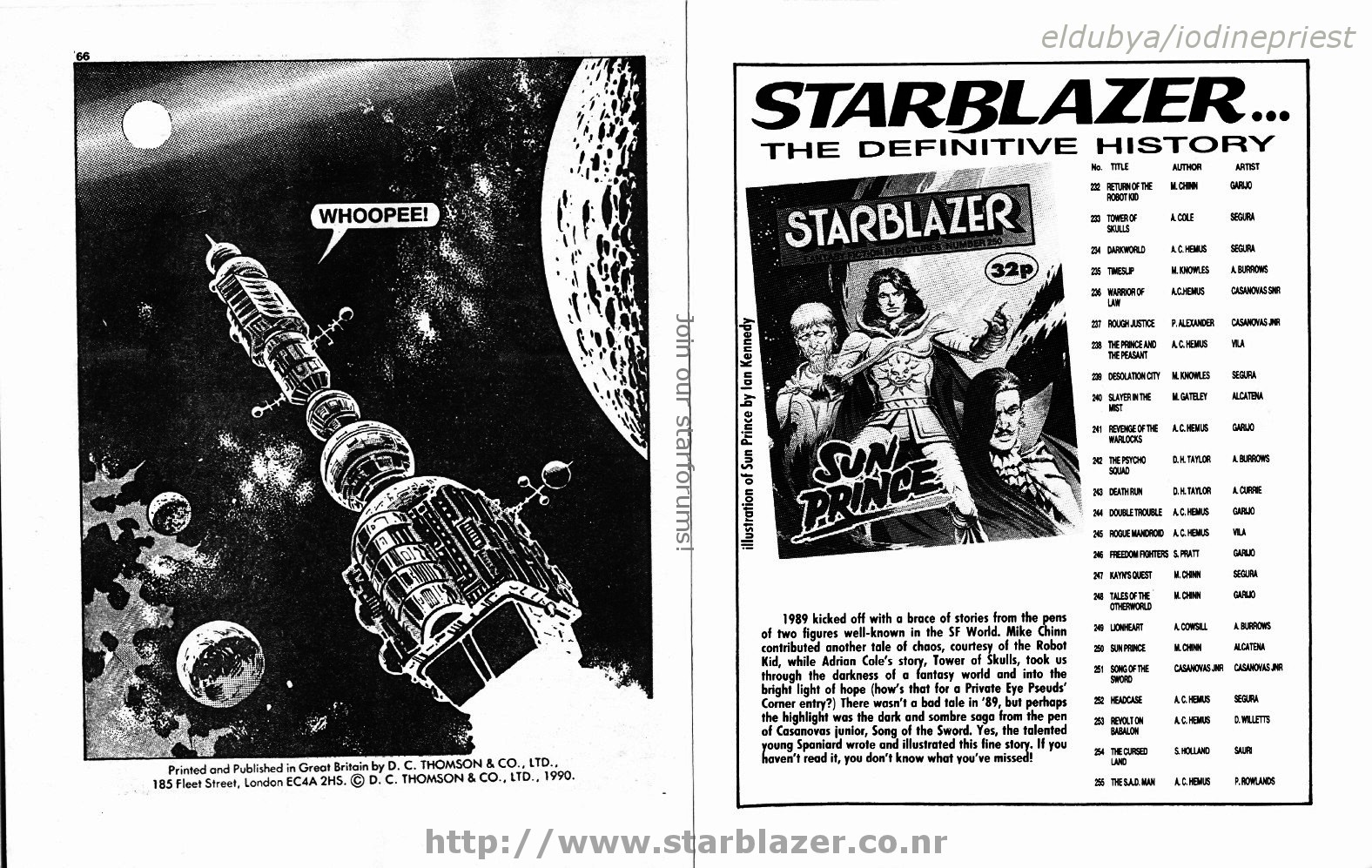 Read online Starblazer comic -  Issue #278 - 35
