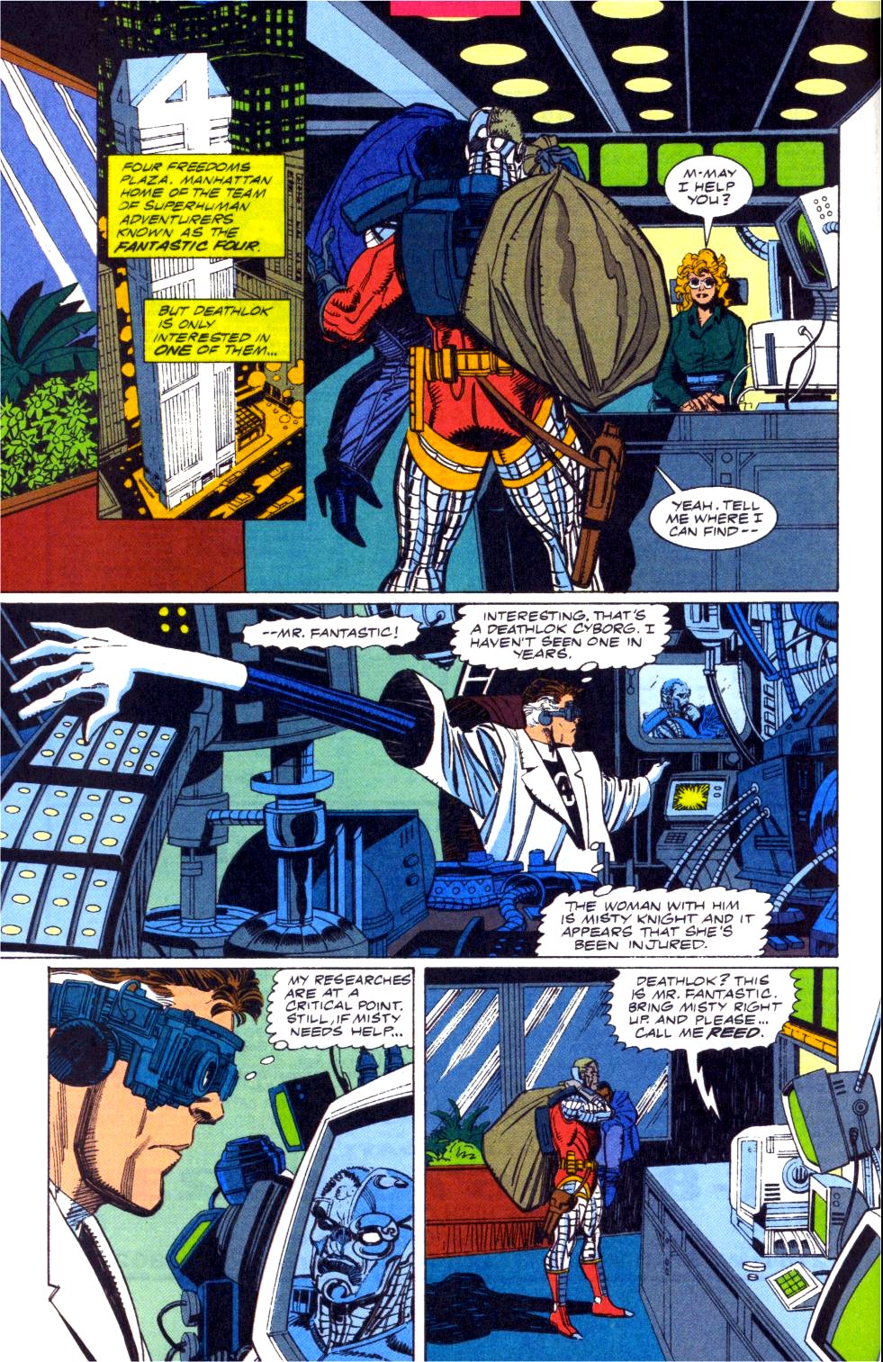 Read online Deathlok (1991) comic -  Issue #3 - 17