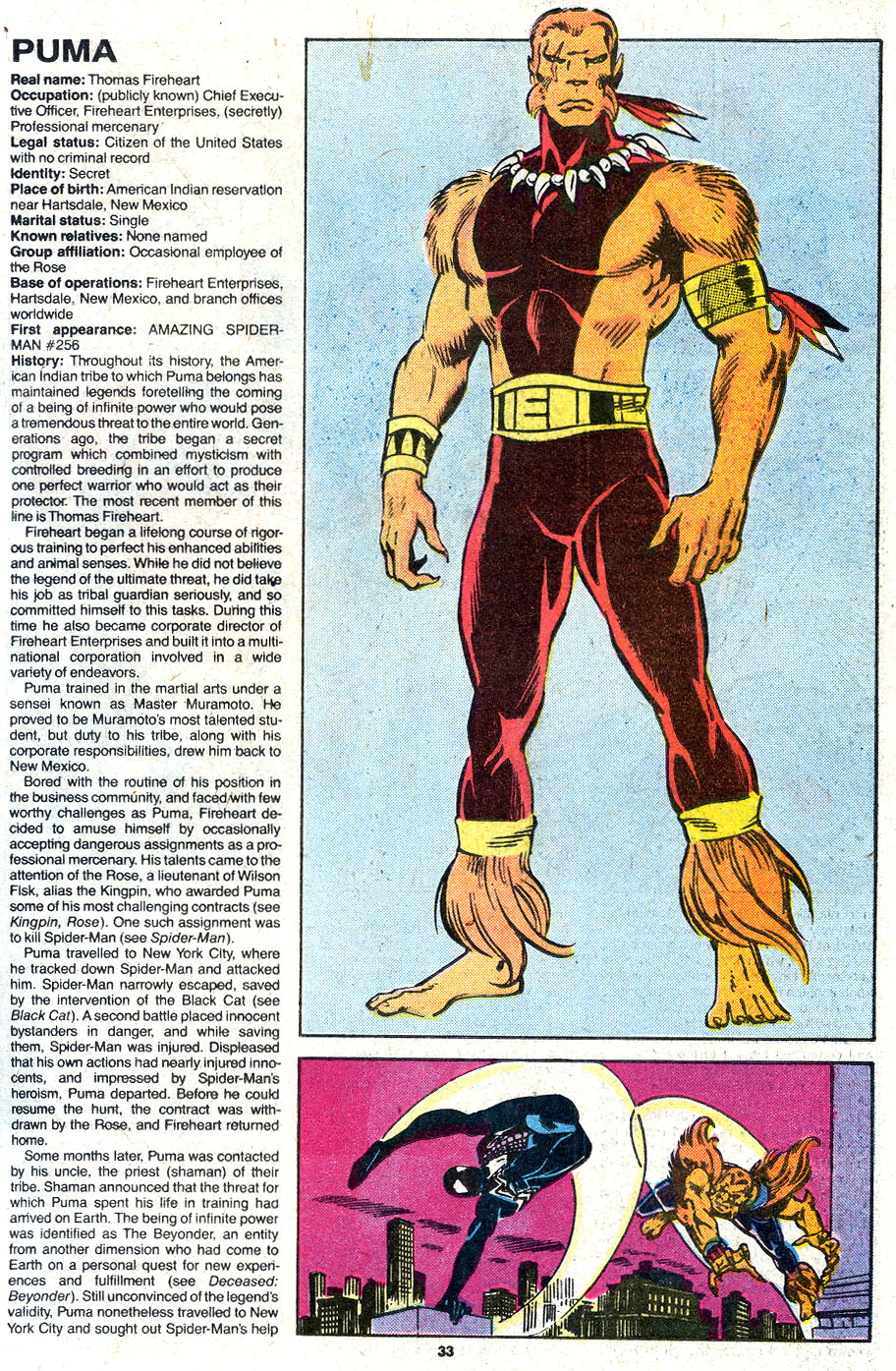 Read online The Official Handbook of the Marvel Universe Deluxe Edition comic -  Issue #10 - 38