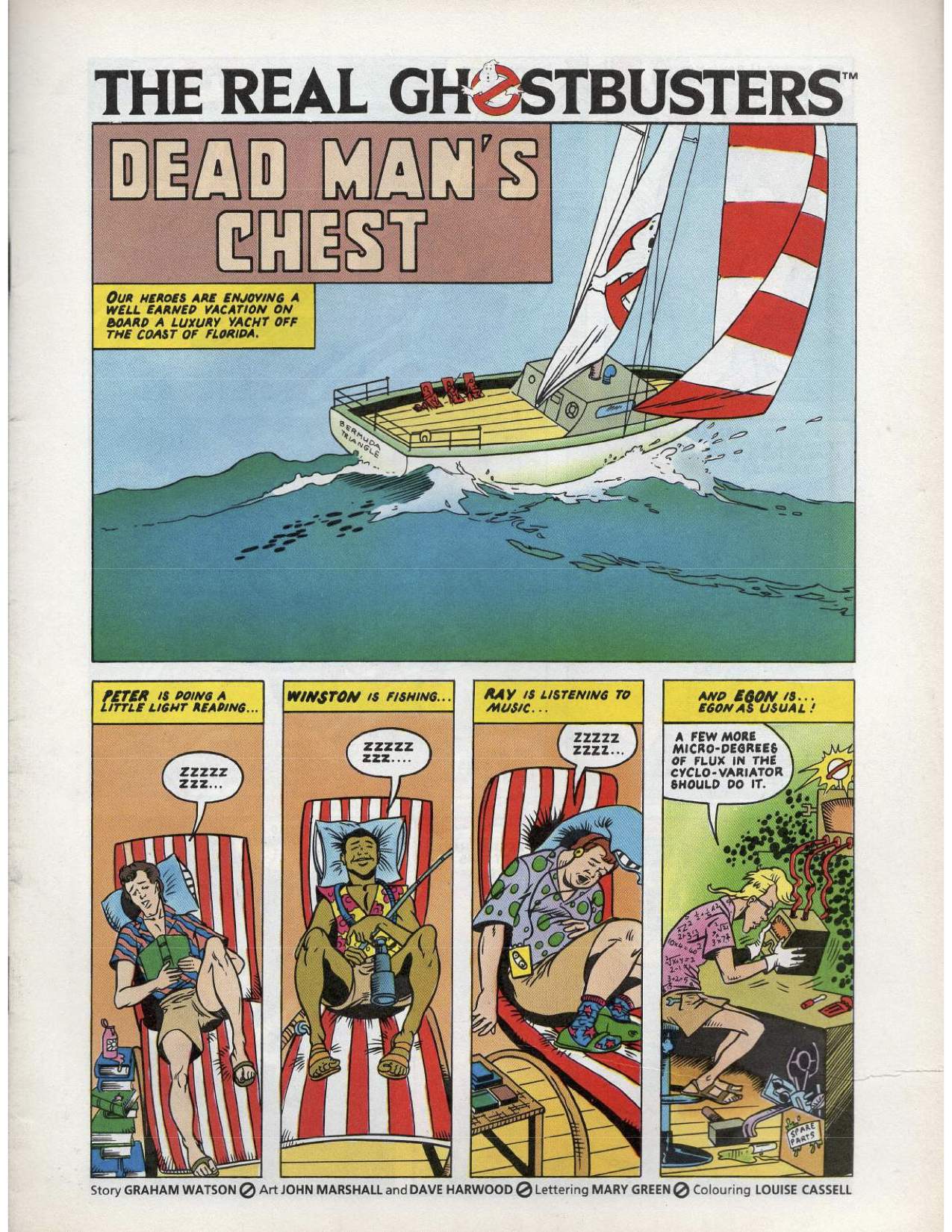 Read online The Real Ghostbusters comic -  Issue #193 - 31