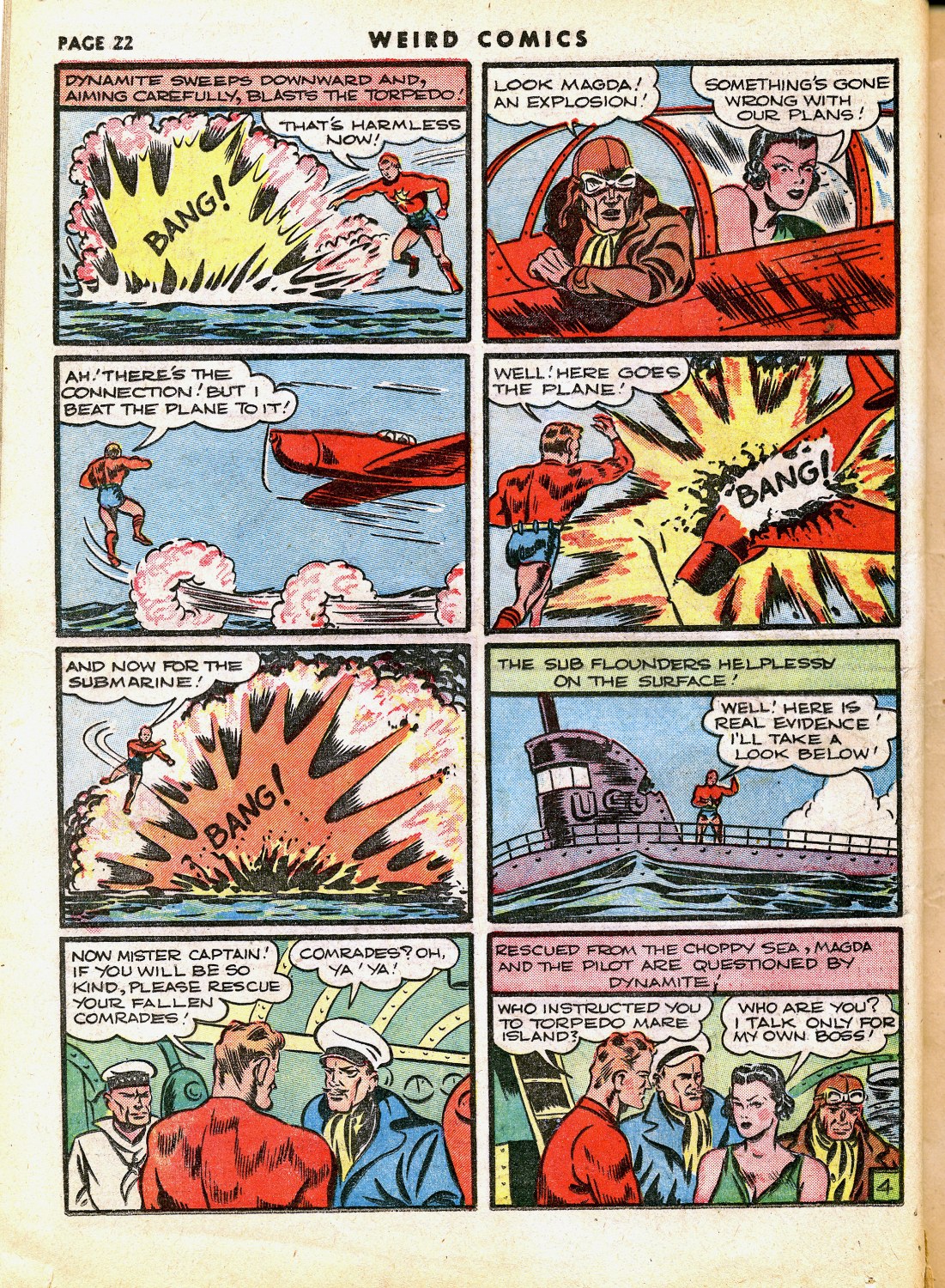 Read online Weird Comics comic -  Issue #7 - 24