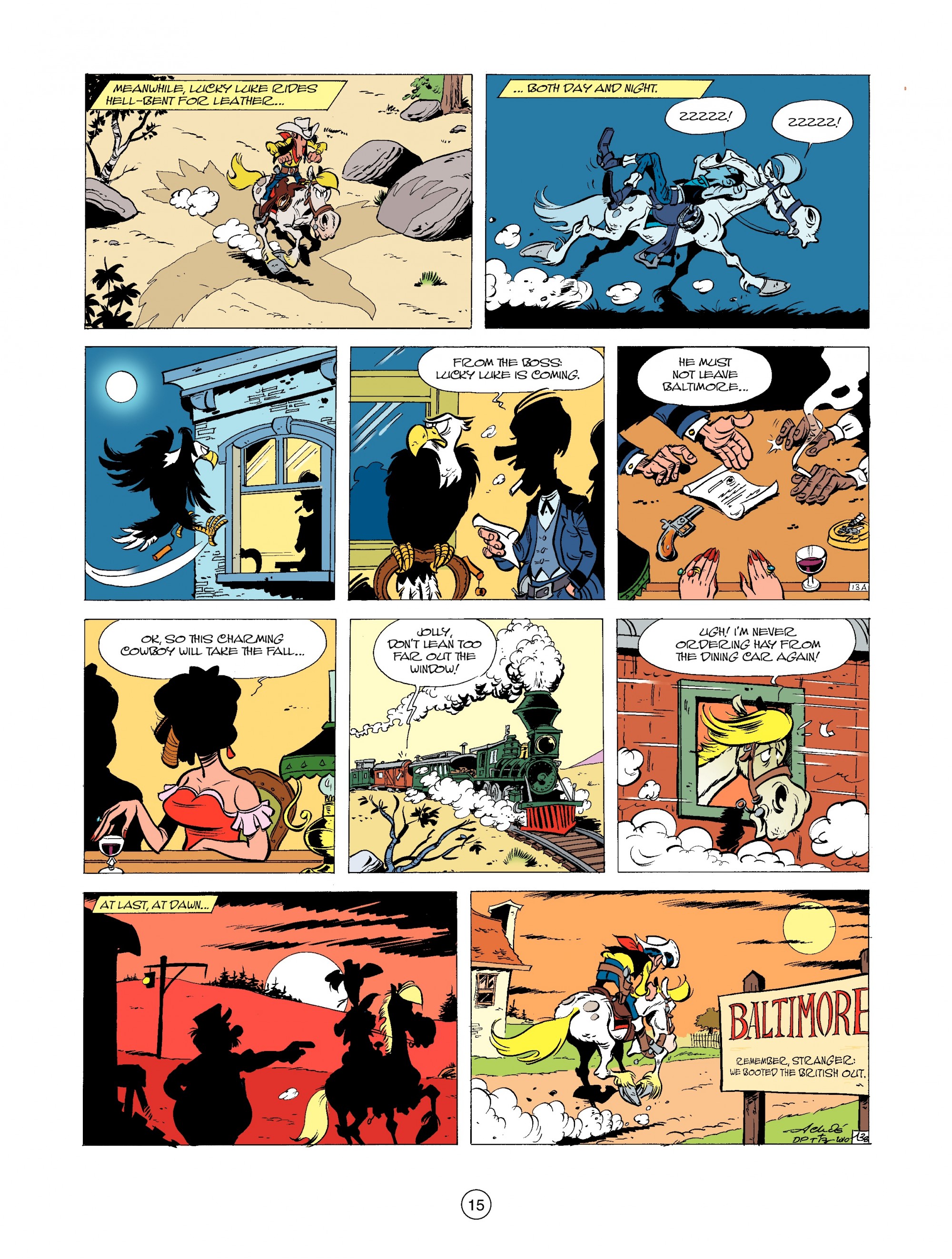 Read online A Lucky Luke Adventure comic -  Issue #31 - 15
