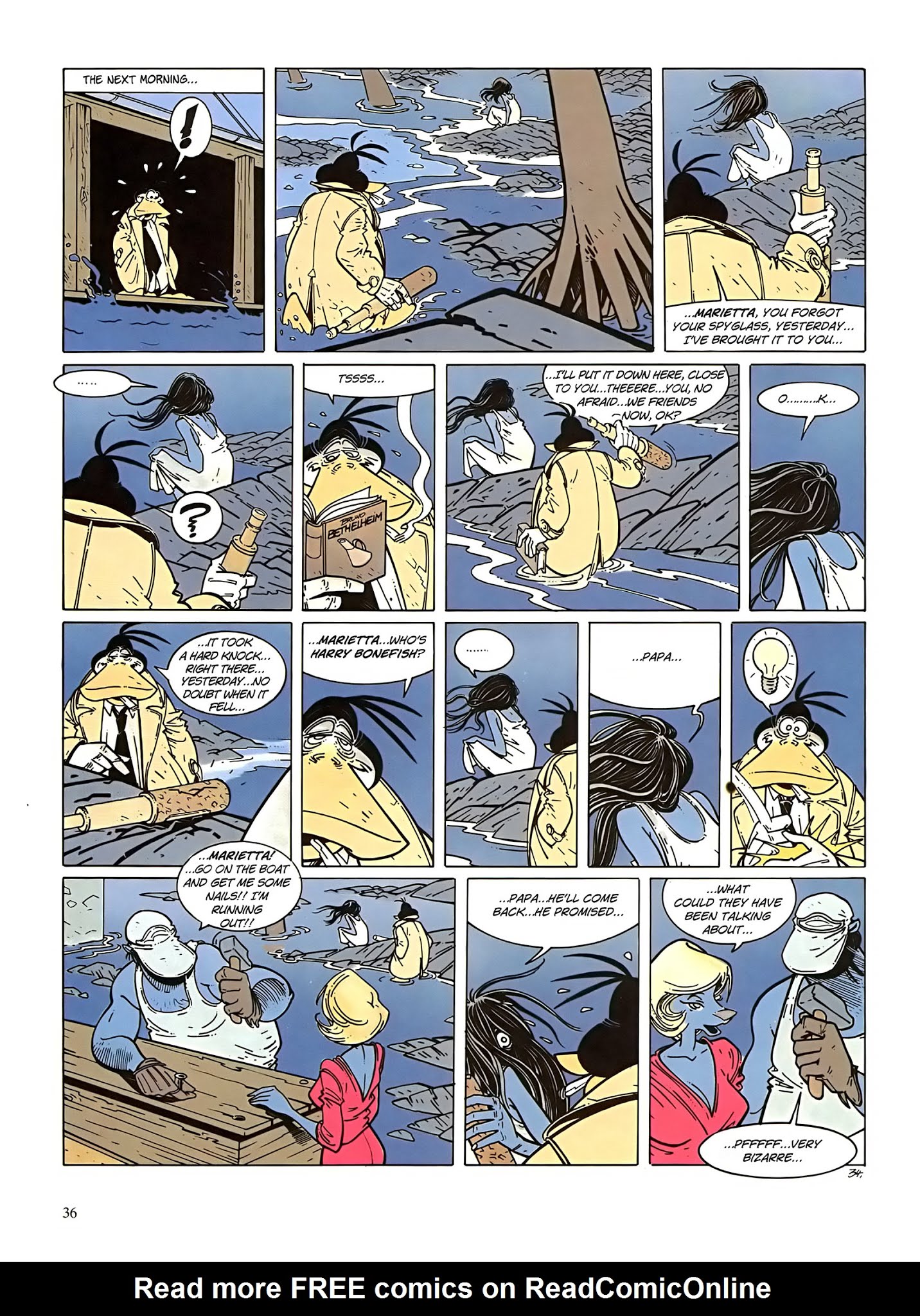 Read online Une enquête de l'inspecteur Canardo comic -  Issue #7 - 37