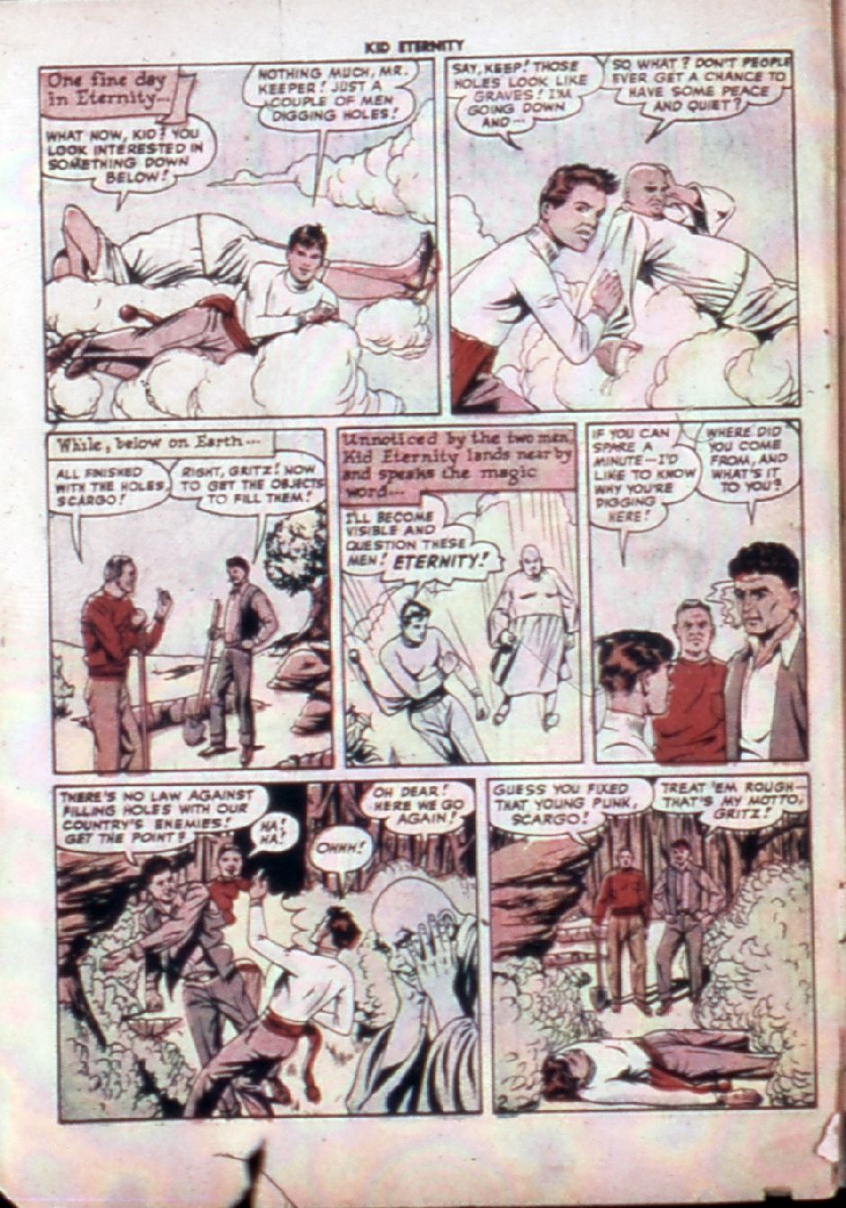 Read online Kid Eternity (1946) comic -  Issue #13 - 4