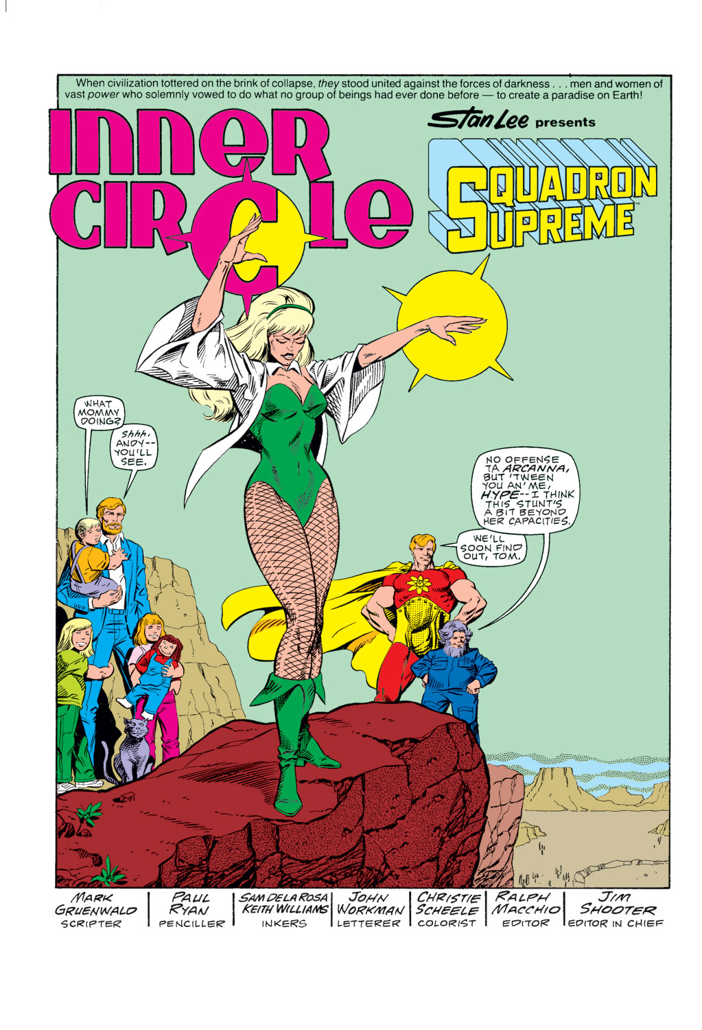 Read online Squadron Supreme (1985) comic -  Issue #6 - 2