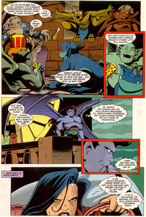 Read online Gargoyles (1995) comic -  Issue #10 - Out Of The Past - 13
