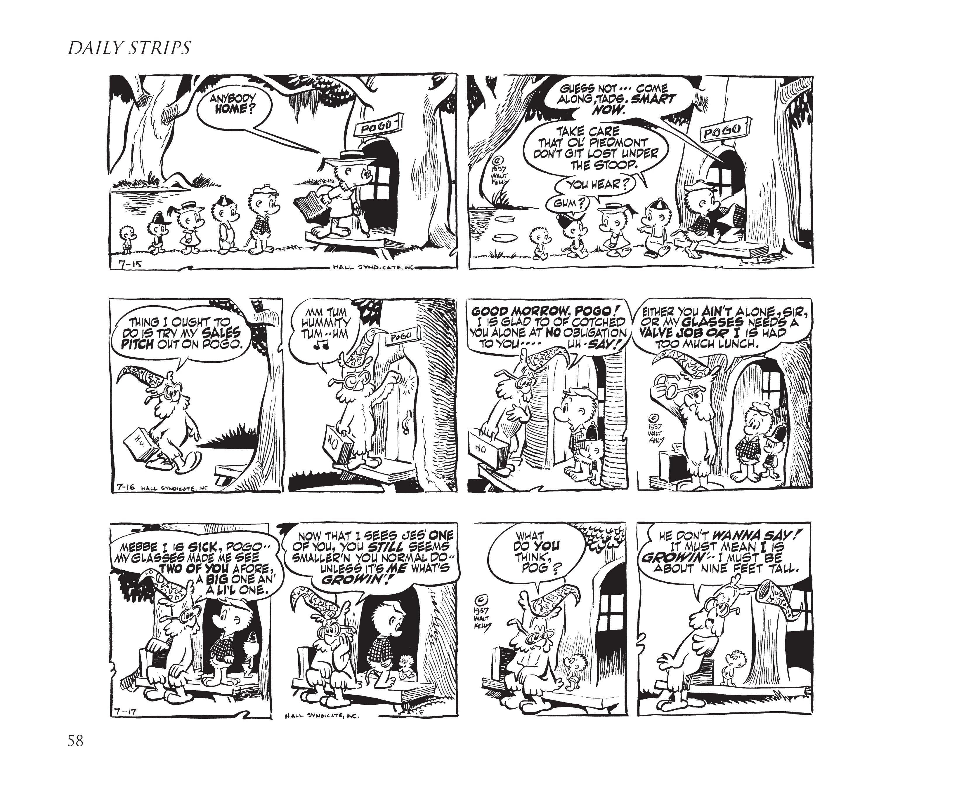 Read online Pogo by Walt Kelly: The Complete Syndicated Comic Strips comic -  Issue # TPB 5 (Part 1) - 67