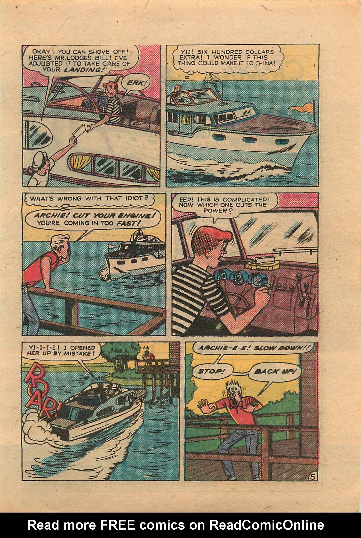 Read online Archie...Archie Andrews, Where Are You? Digest Magazine comic -  Issue #19 - 95