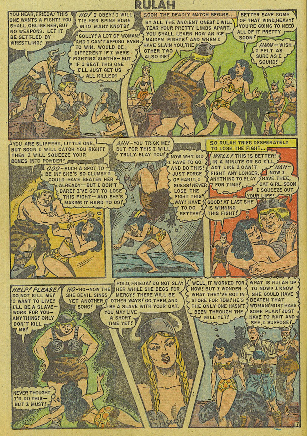 Read online Rulah - Jungle Goddess comic -  Issue #26 - 7