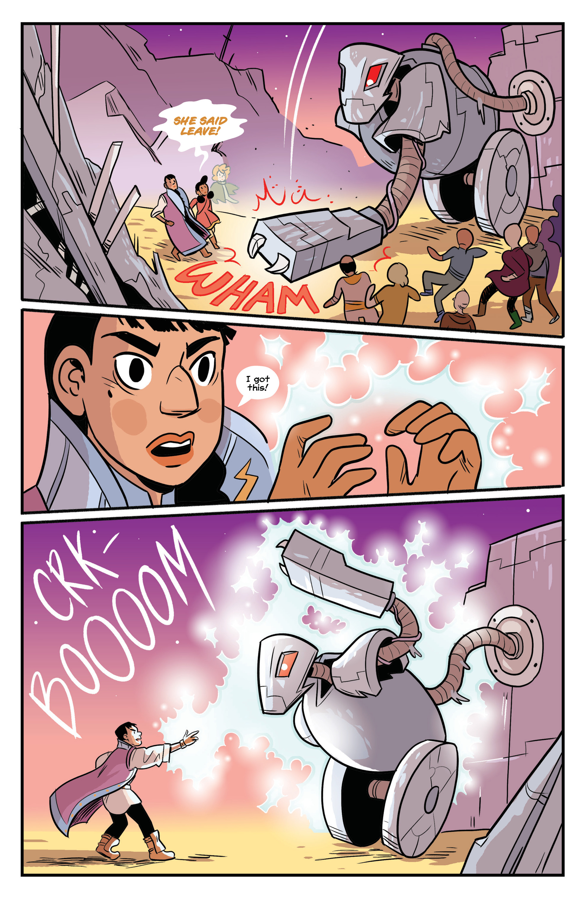 Read online The Castoffs comic -  Issue #4 - 16