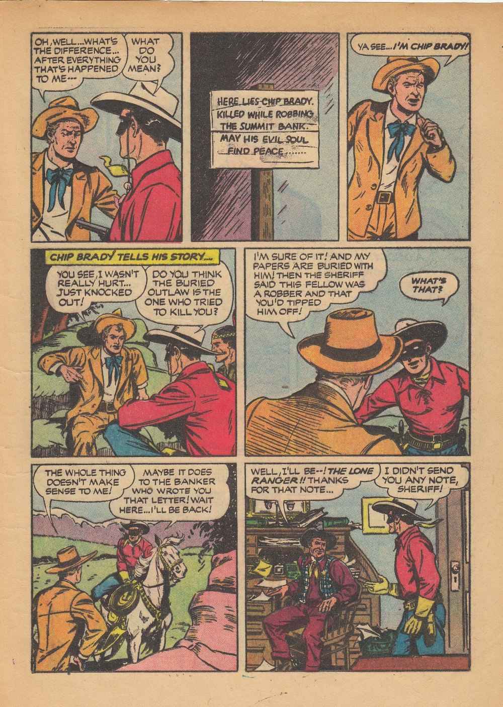 Read online The Lone Ranger (1948) comic -  Issue #33 - 9