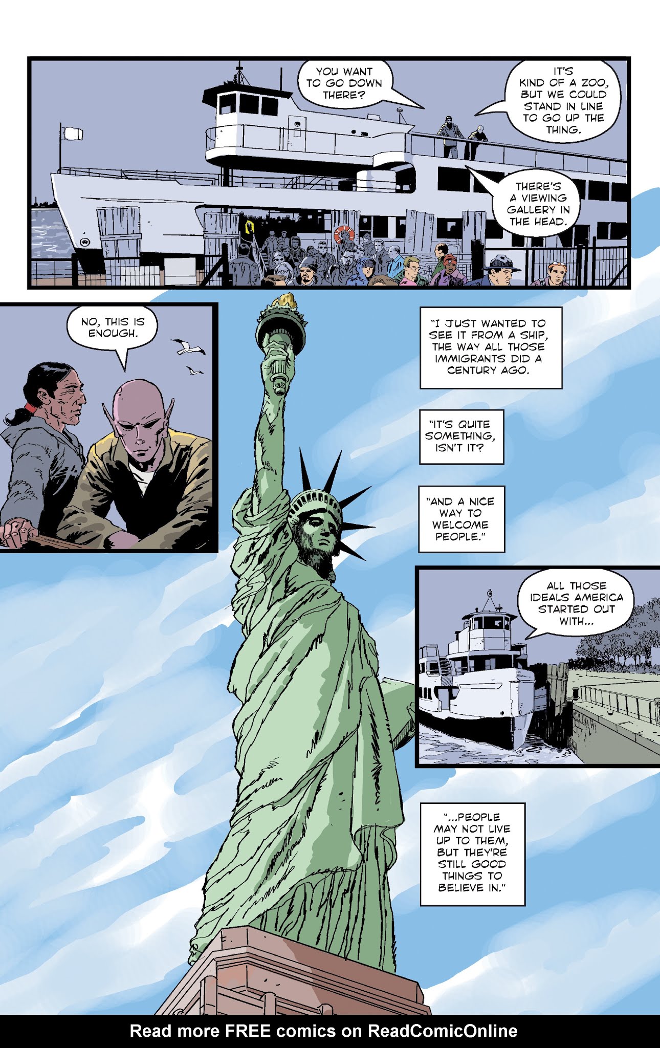Read online Resident Alien: An Alien in New York comic -  Issue #4 - 19