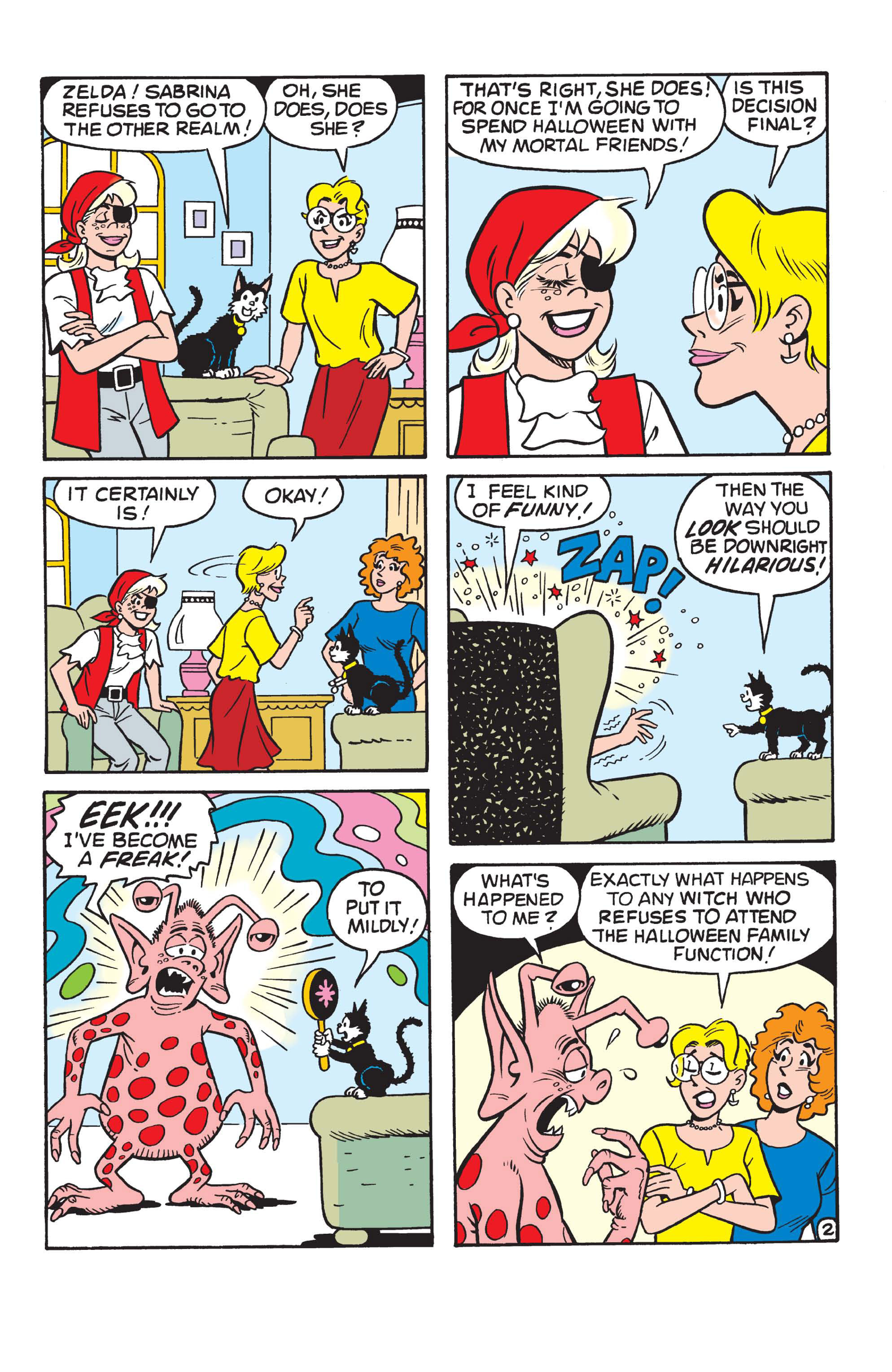 Read online Sabrina the Teenage Witch (1997) comic -  Issue #20 - 20