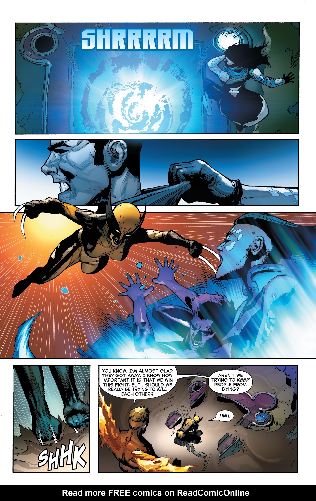 Read online Inhumans Vs. X-Men comic -  Issue # _TPB - 104