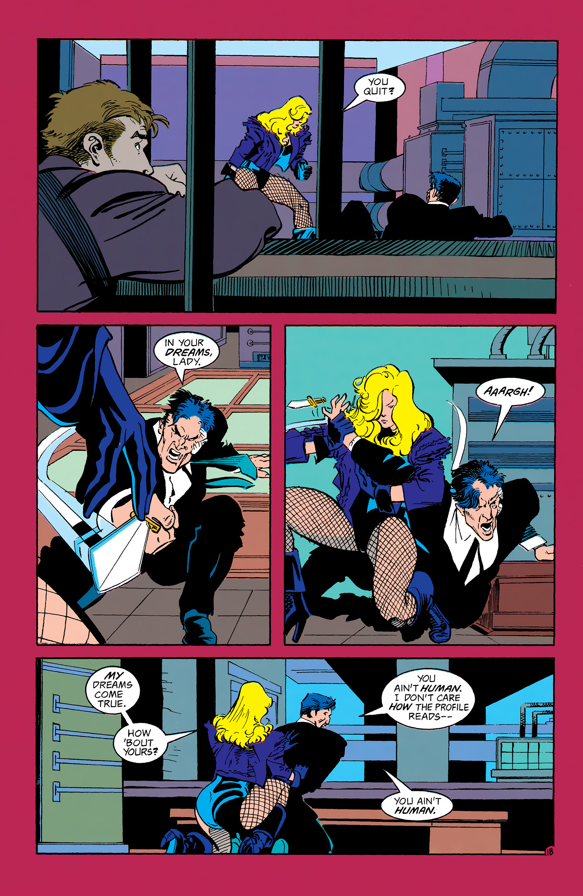 Read online Black Canary (1993) comic -  Issue #6 - 19