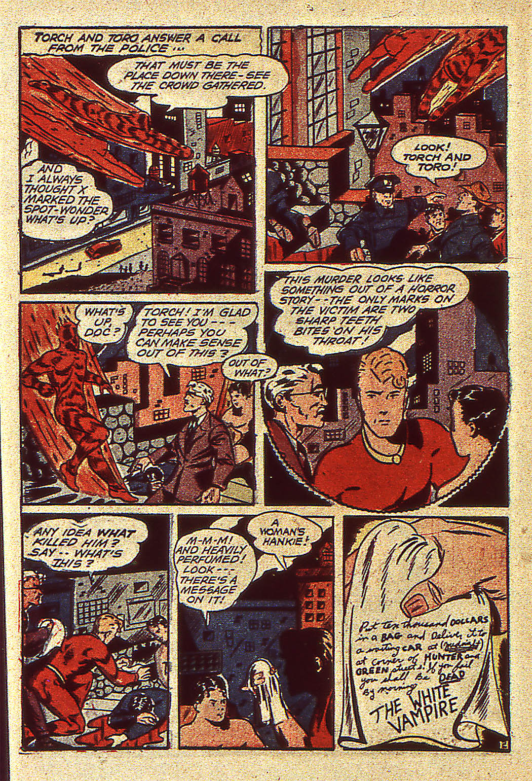 Read online The Human Torch (1940) comic -  Issue #14 - 16