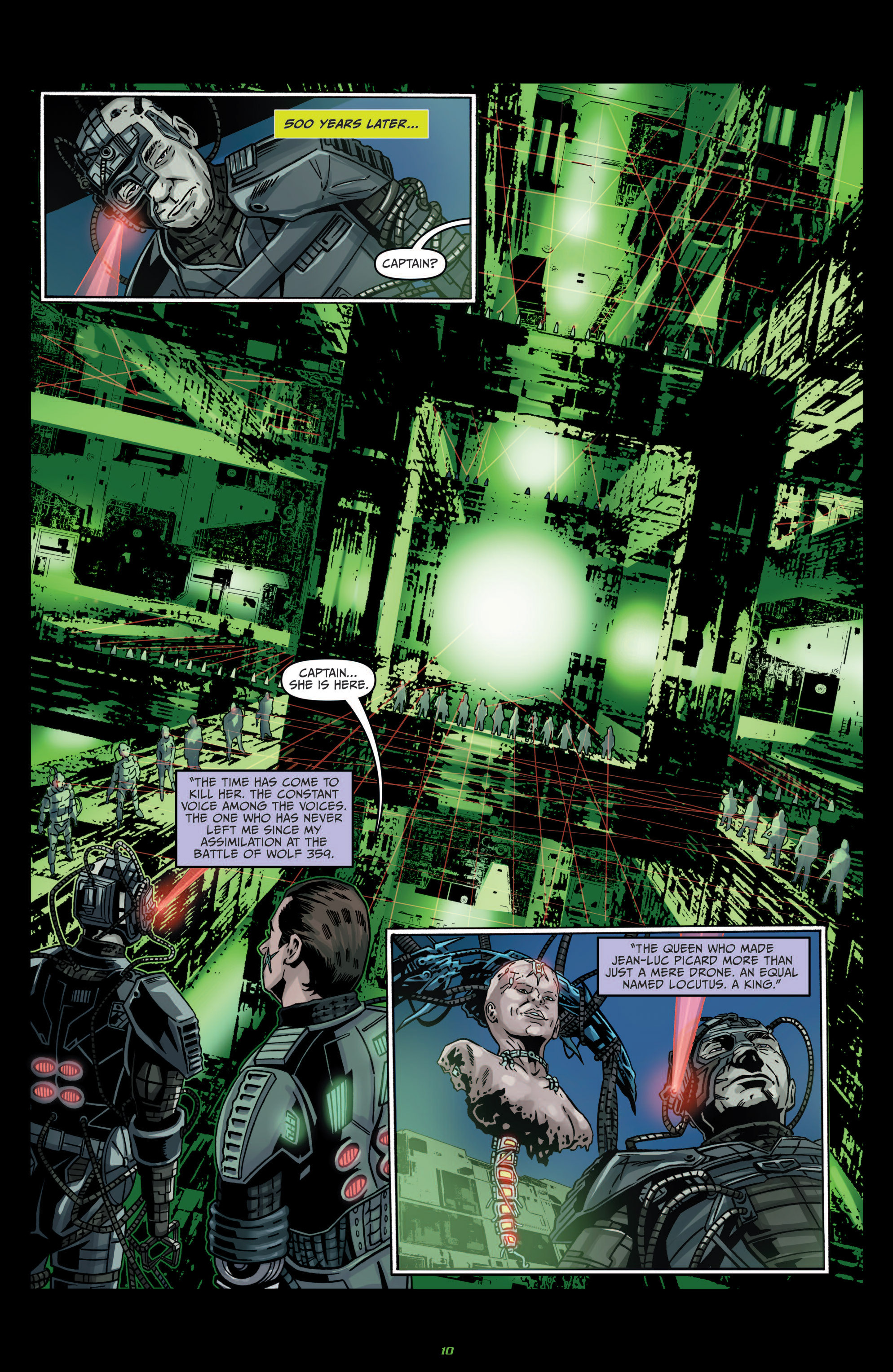 Read online Star Trek: The Next Generation - Hive comic -  Issue #3 - 13