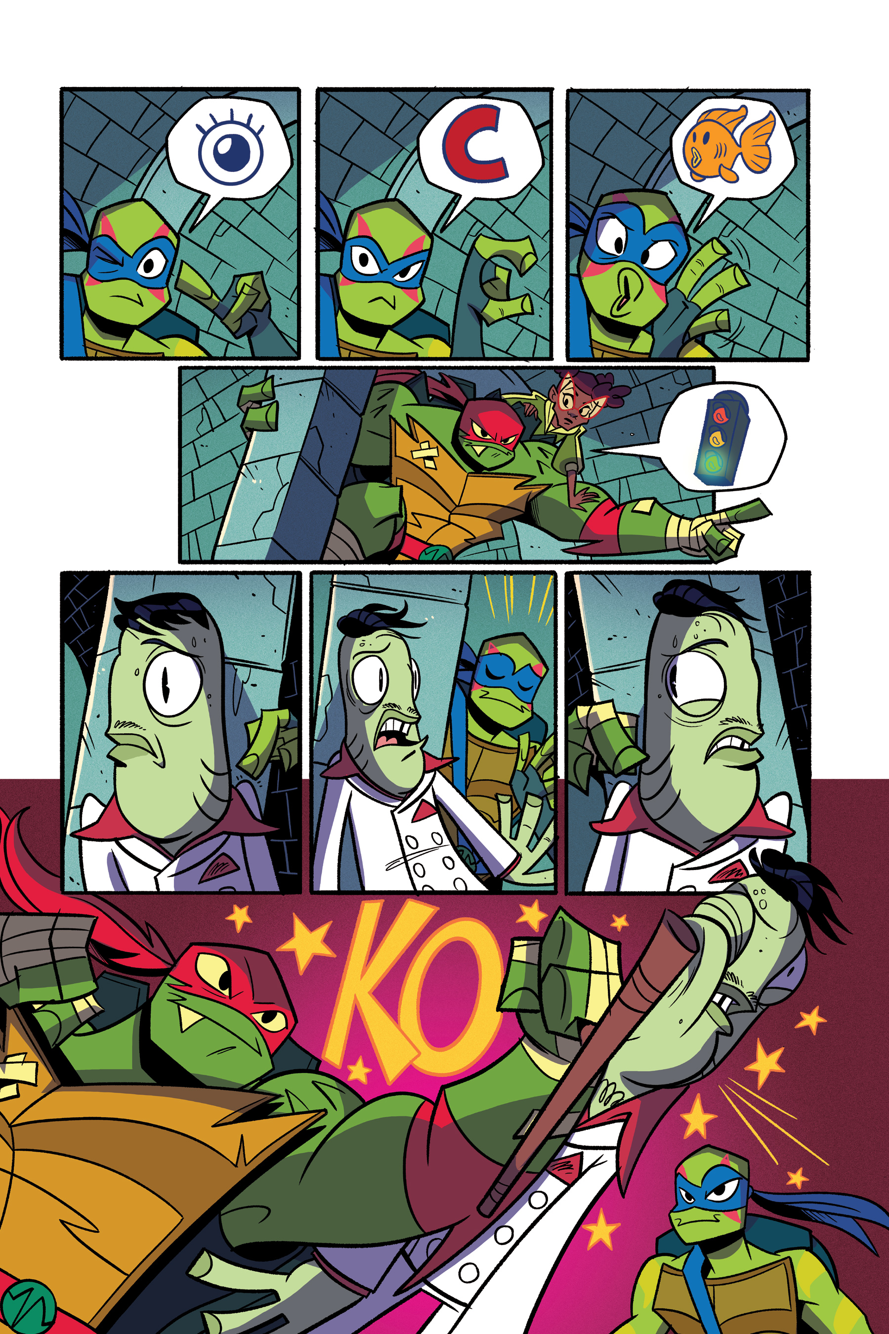 Read online Rise of the Teenage Mutant Ninja Turtles: Sound Off! comic -  Issue # _TPB - 65