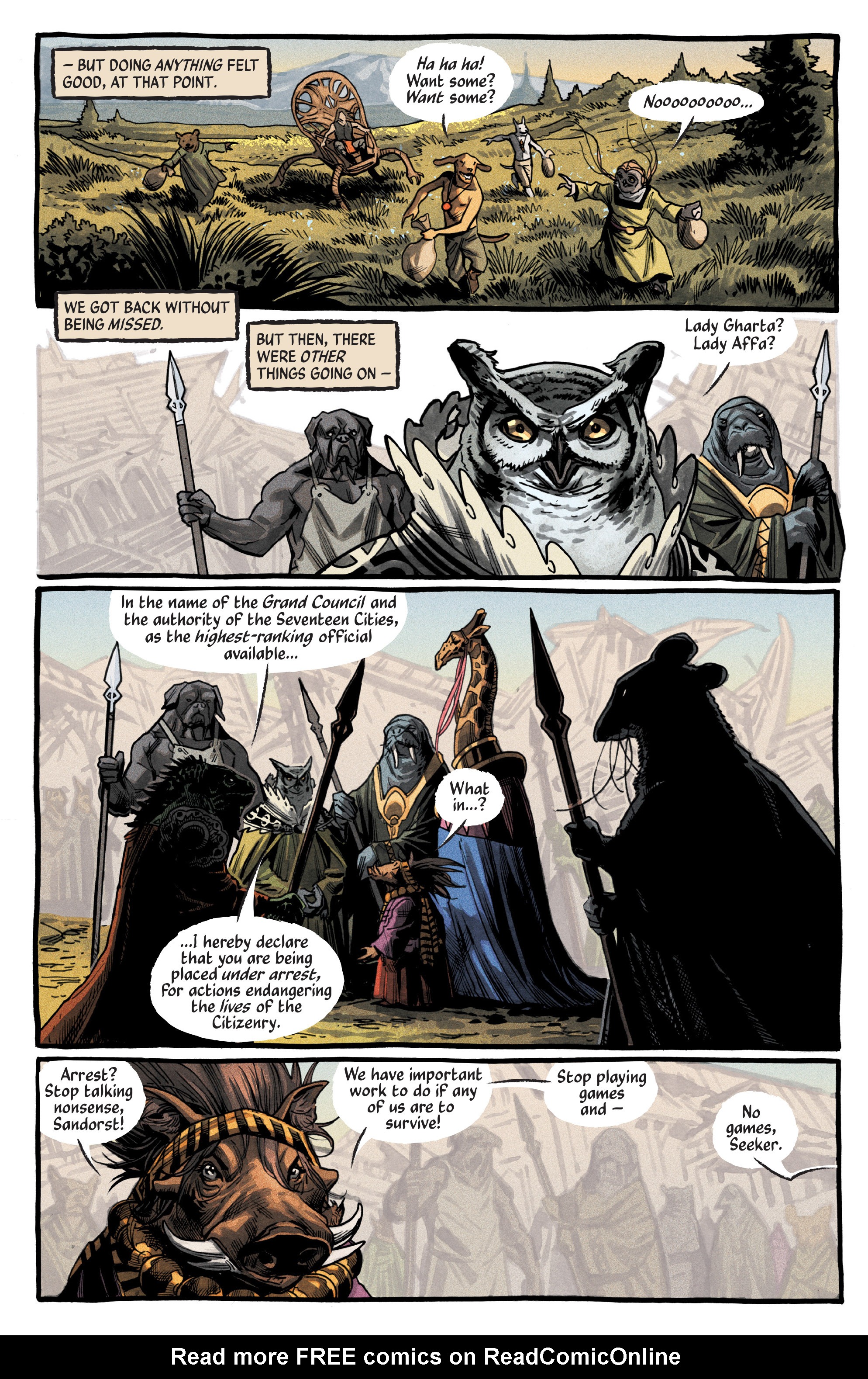 Read online The Autumnlands: Tooth & Claw comic -  Issue #5 - 6