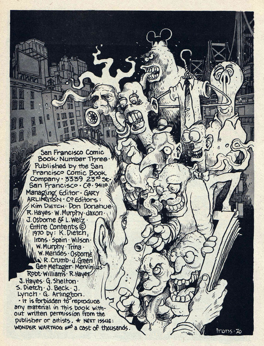 Read online San Francisco Comic Book comic -  Issue #3 - 3