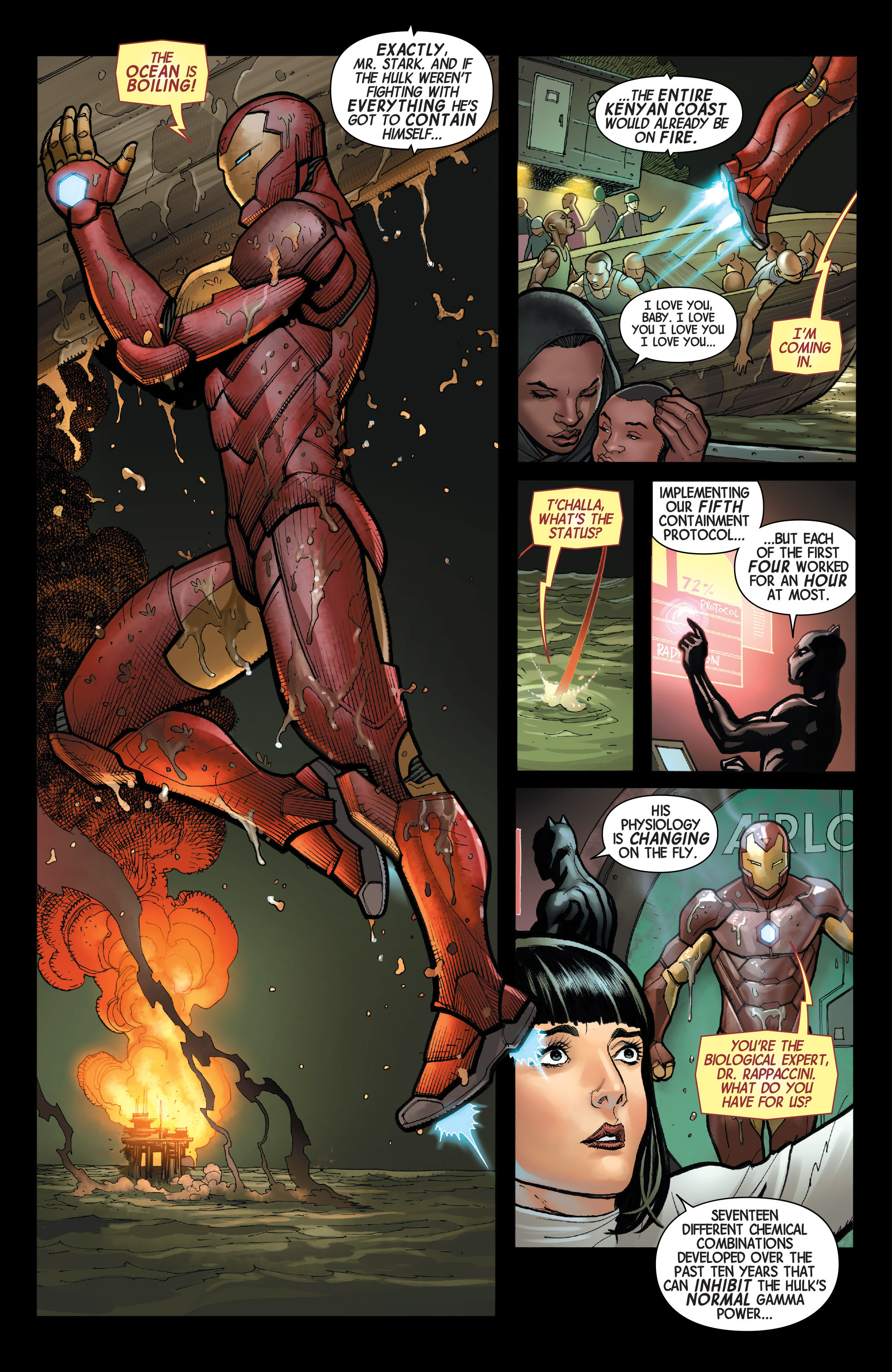 Read online Totally Awesome Hulk comic -  Issue #2 - 12