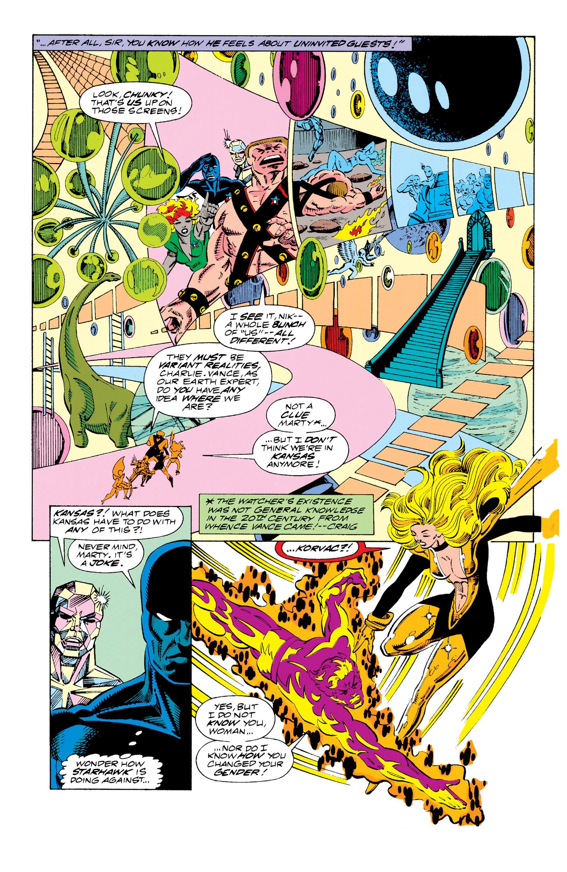 Read online Guardians of the Galaxy (1990) comic -  Issue # _TPB Guardians of the Galaxy by Jim Valentino 1 (Part 3) - 58