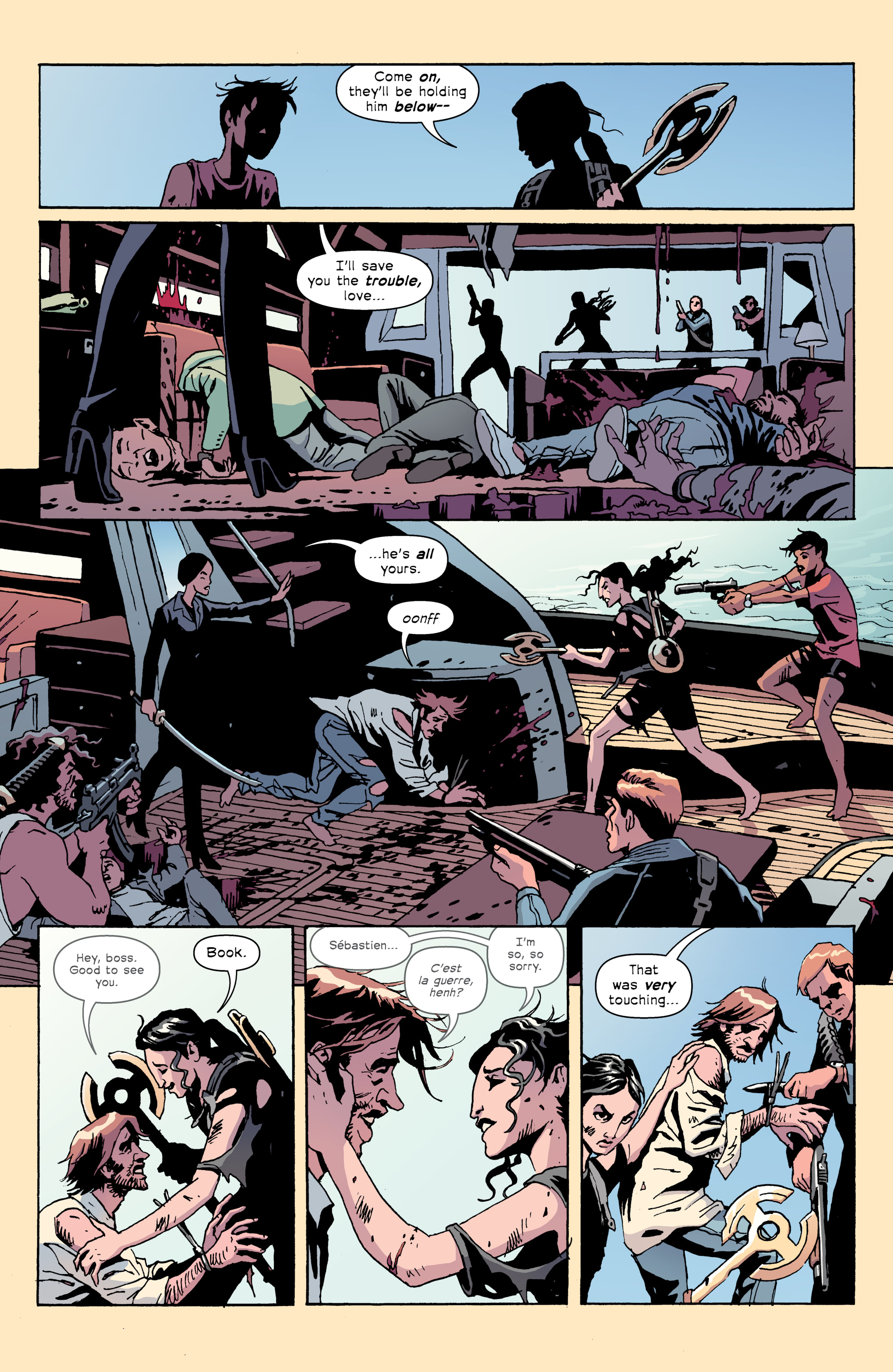 Read online The Old Guard: Force Multiplied comic -  Issue #5 - 24