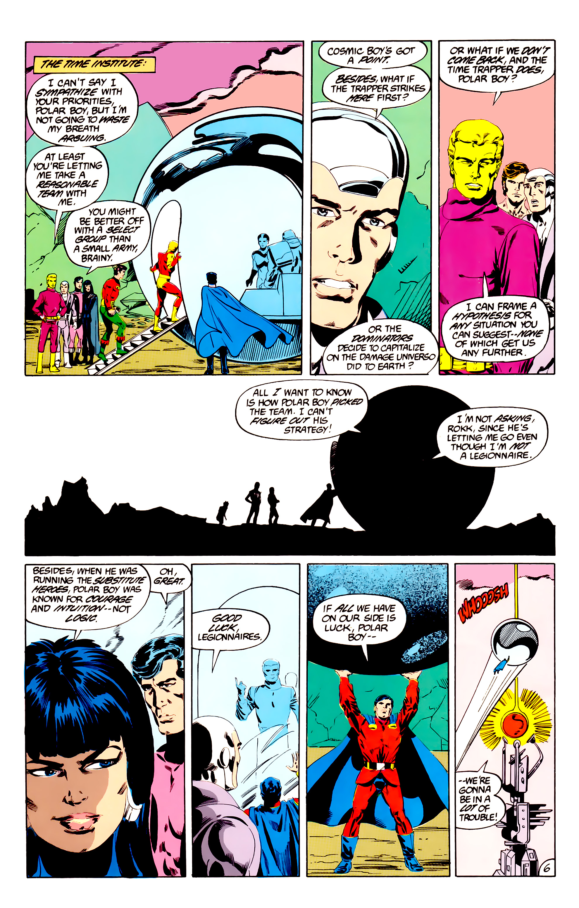 Legion of Super-Heroes (1984) 37 Page 6
