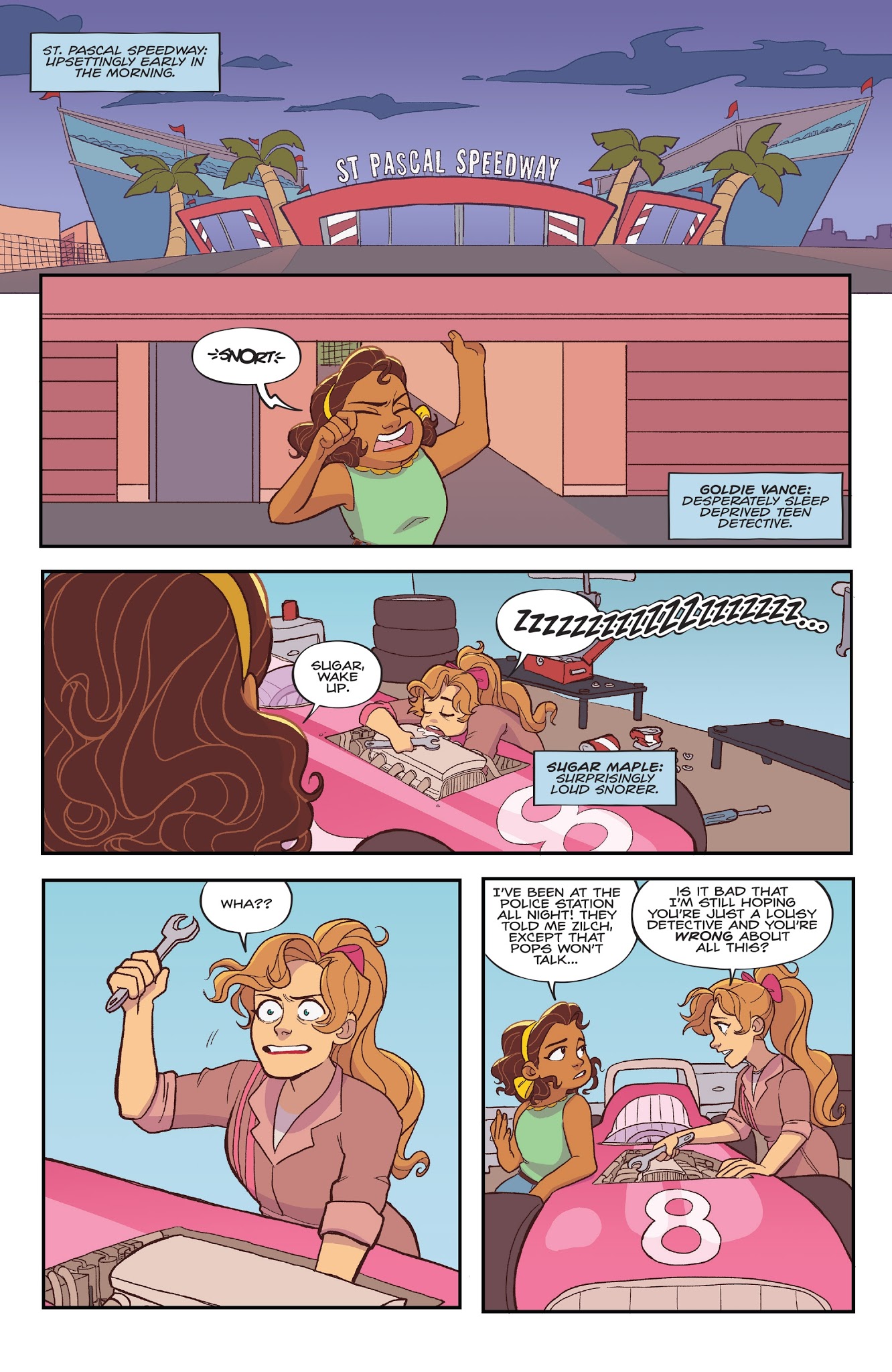 Read online Goldie Vance comic -  Issue # _TPB 3 - 77