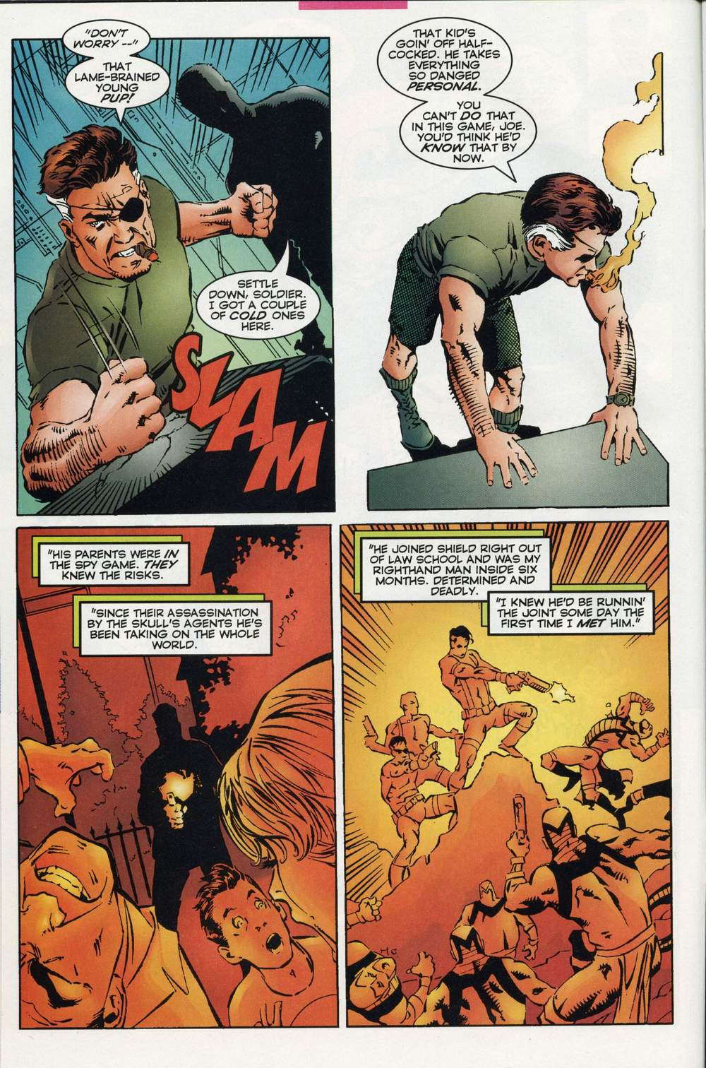 Read online Bruce Wayne: Agent of S.H.I.E.L.D. comic -  Issue # Full - 7