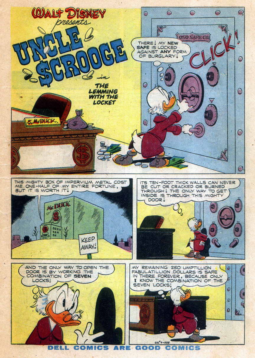 Read online Uncle Scrooge (1953) comic -  Issue #9 - 3