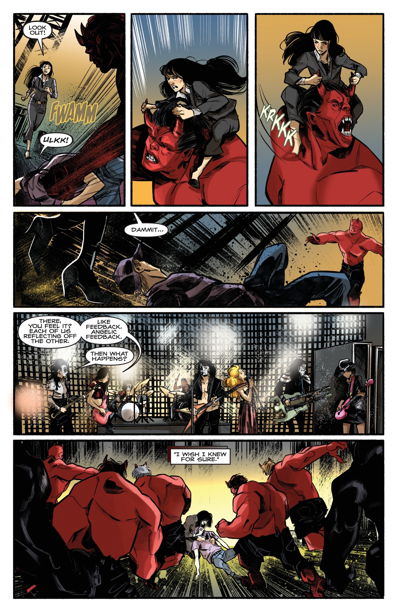 Read online Kiss/Vampirella comic -  Issue #5 - 21