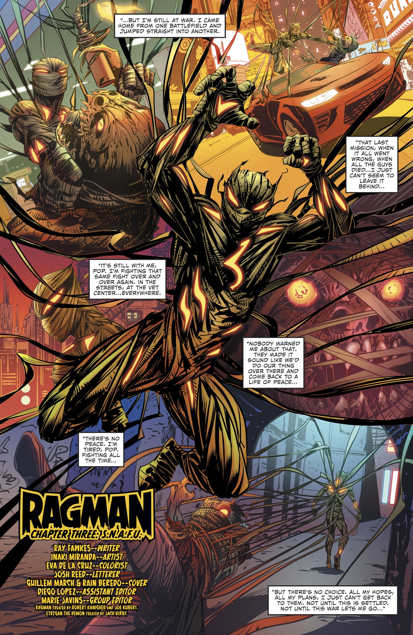 Read online Ragman (2017) comic -  Issue #3 - 5